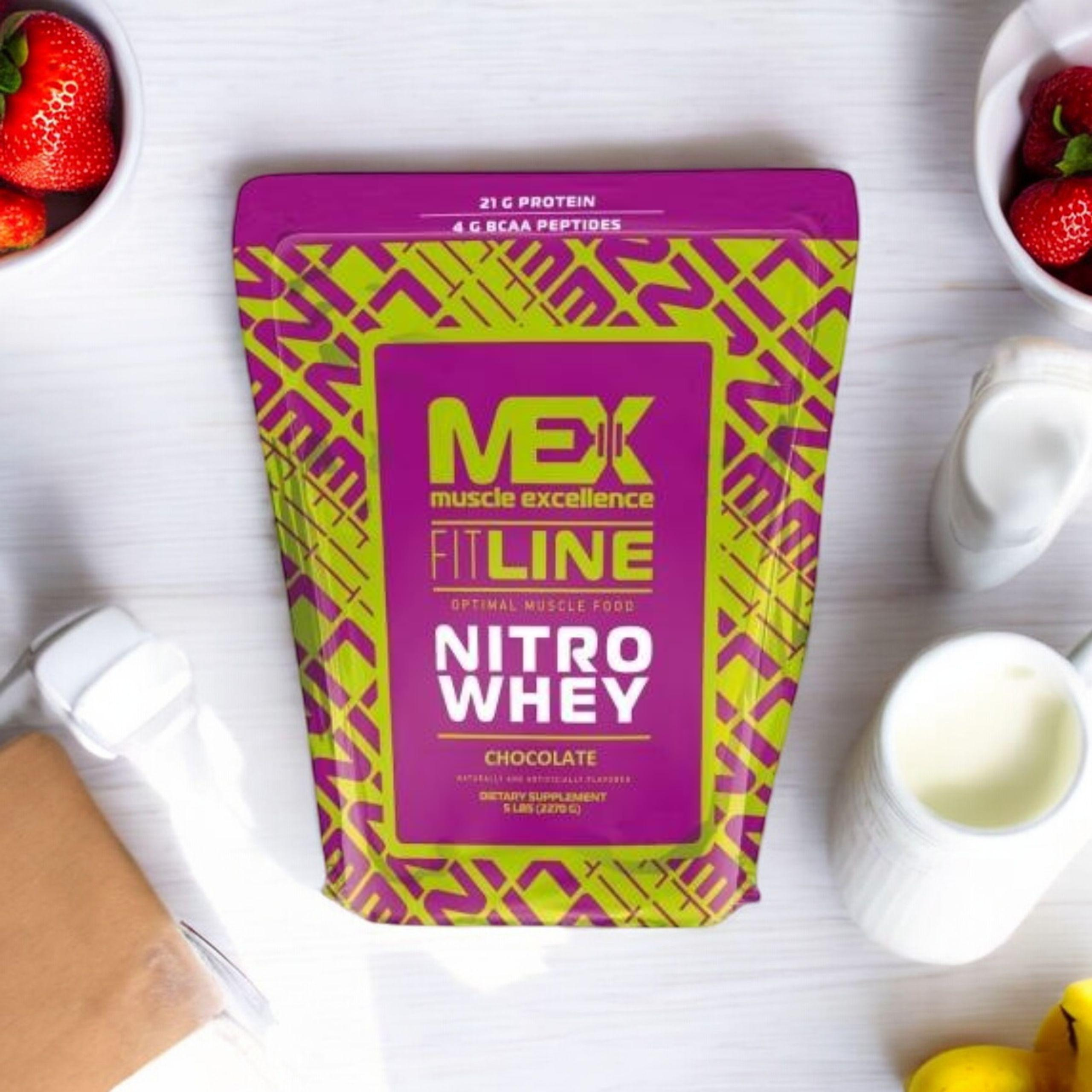 MEX NUTRITION - Nitro Whey - 2270g - VÝPRODEJ - 30-06