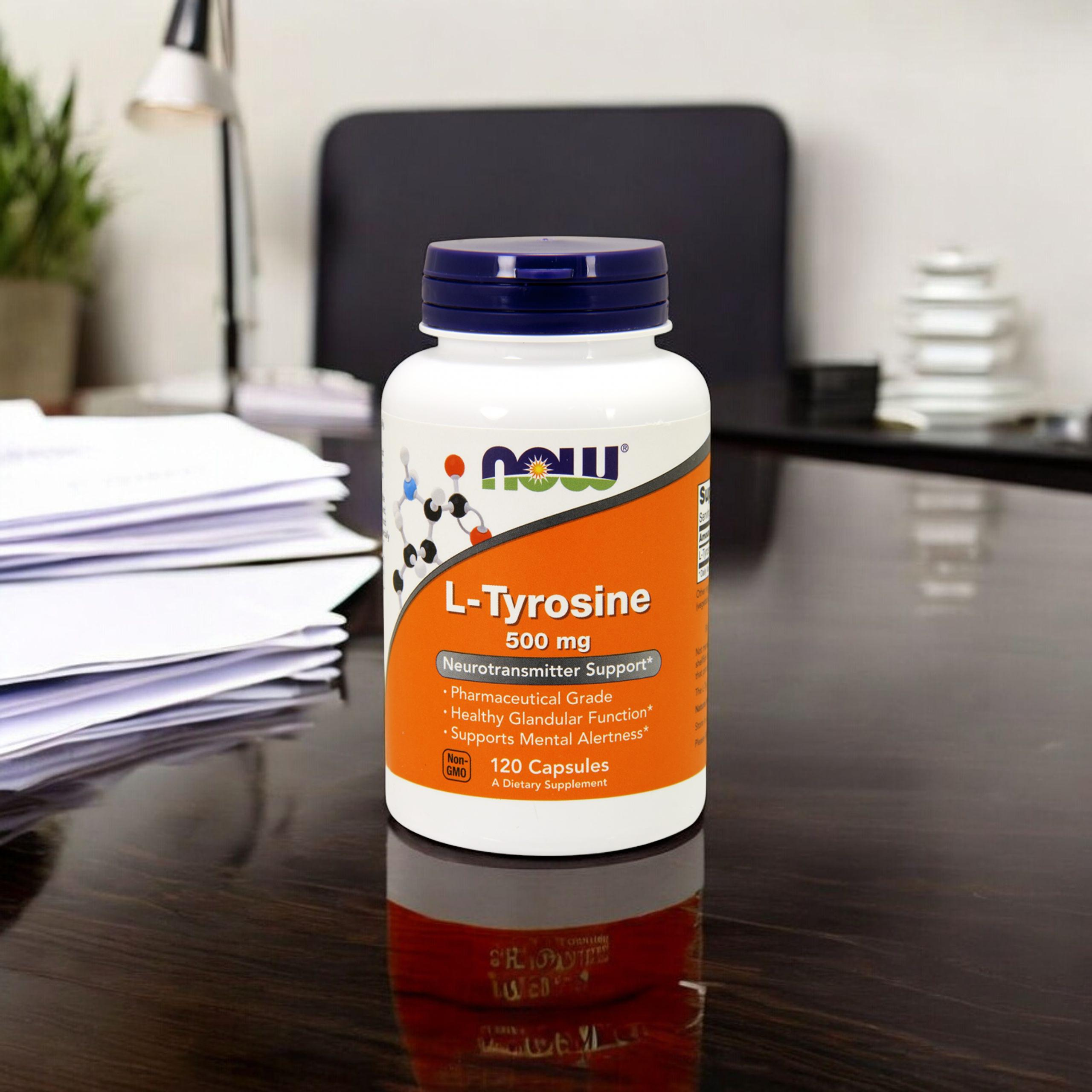 NOW L-Tyrosine - 120caps