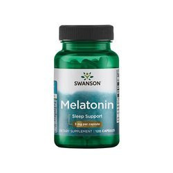 SWANSON - Melatonin 3mg - 120caps. - VÝPRODEJ - 30-11