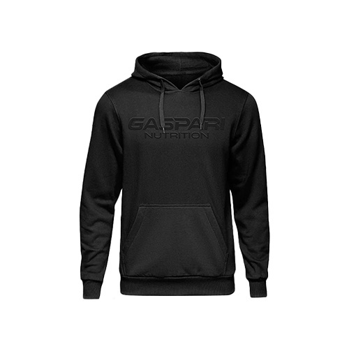 GASPARI NUTRITION Hoodie - Black - Mikina s kapucí