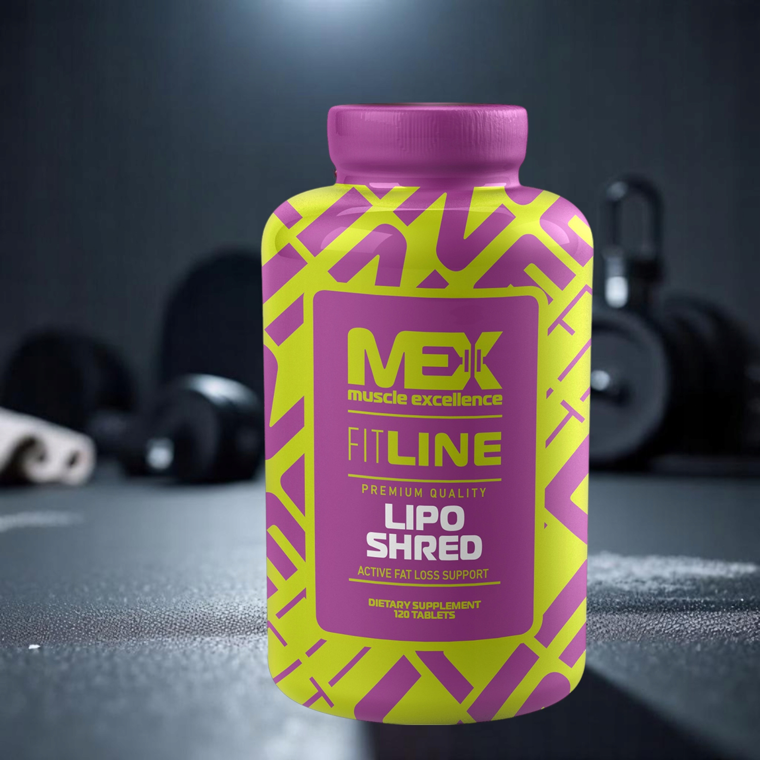 MEX NUTRITION - Lipo Shred - 120 kapslí
