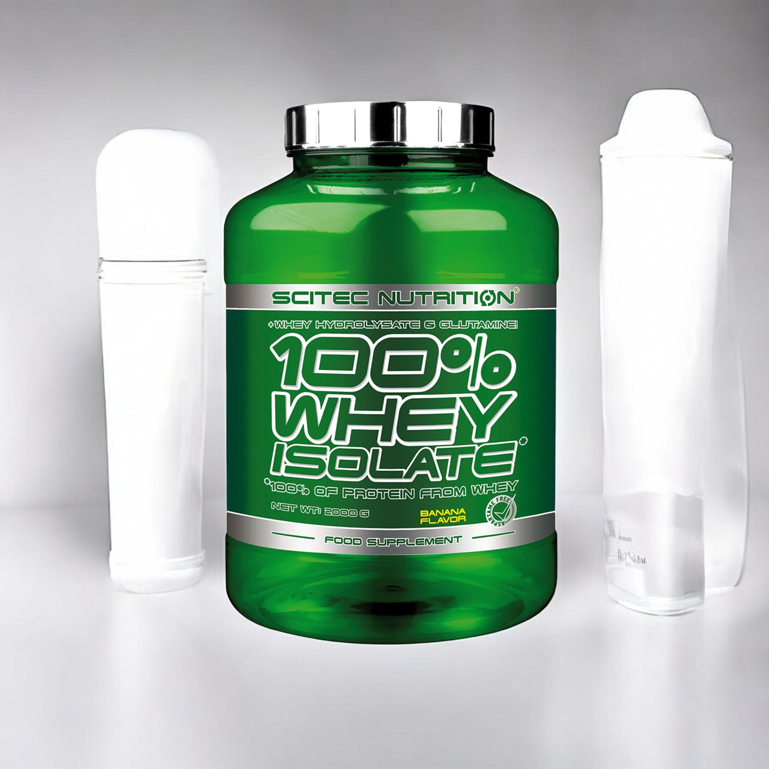 SCITEC 100% Whey Isolate - 2000g