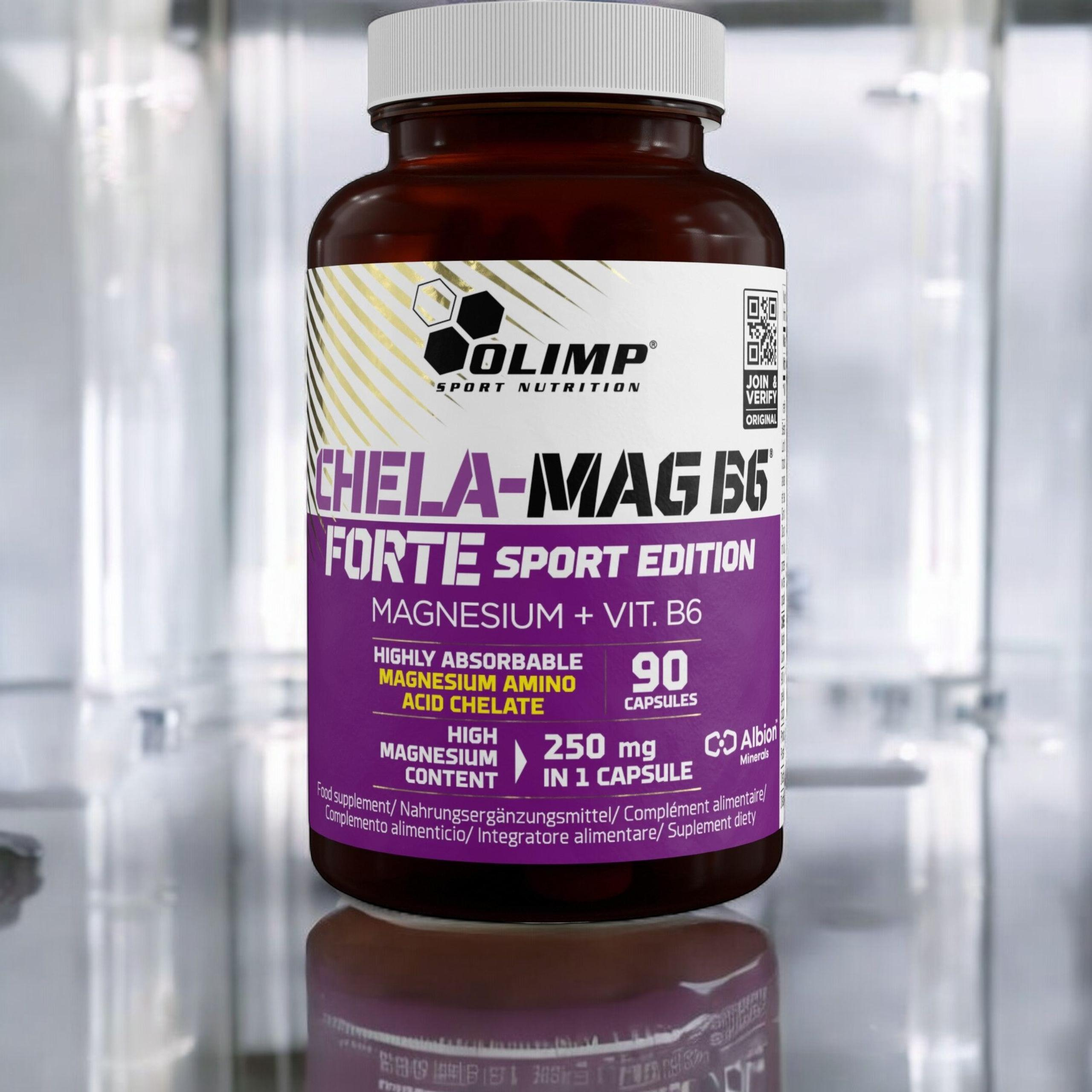 OLIMP - Chela-Mag B6 Forte Sport Edition - 90 kapslí.