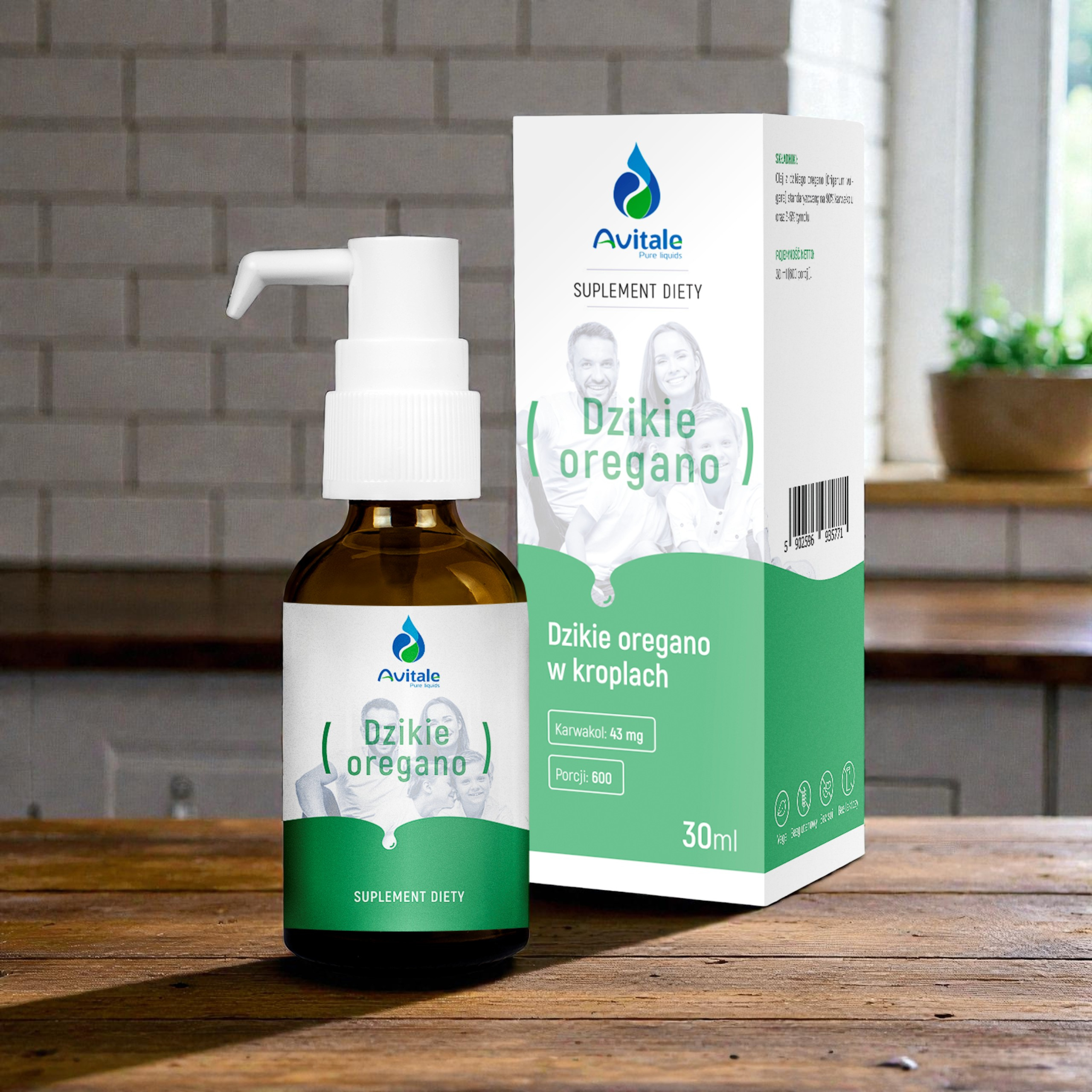 ALINESS - Avitale Divoké Oregano 90% - 30ml