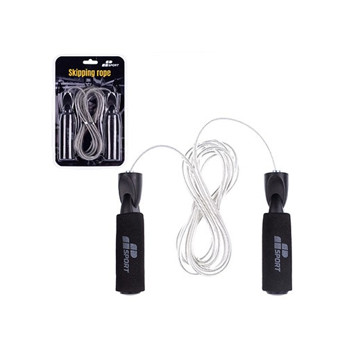MP SPORT Jump Rope - Sponge Handle - Skákavka s měkkým úchytem - 3m