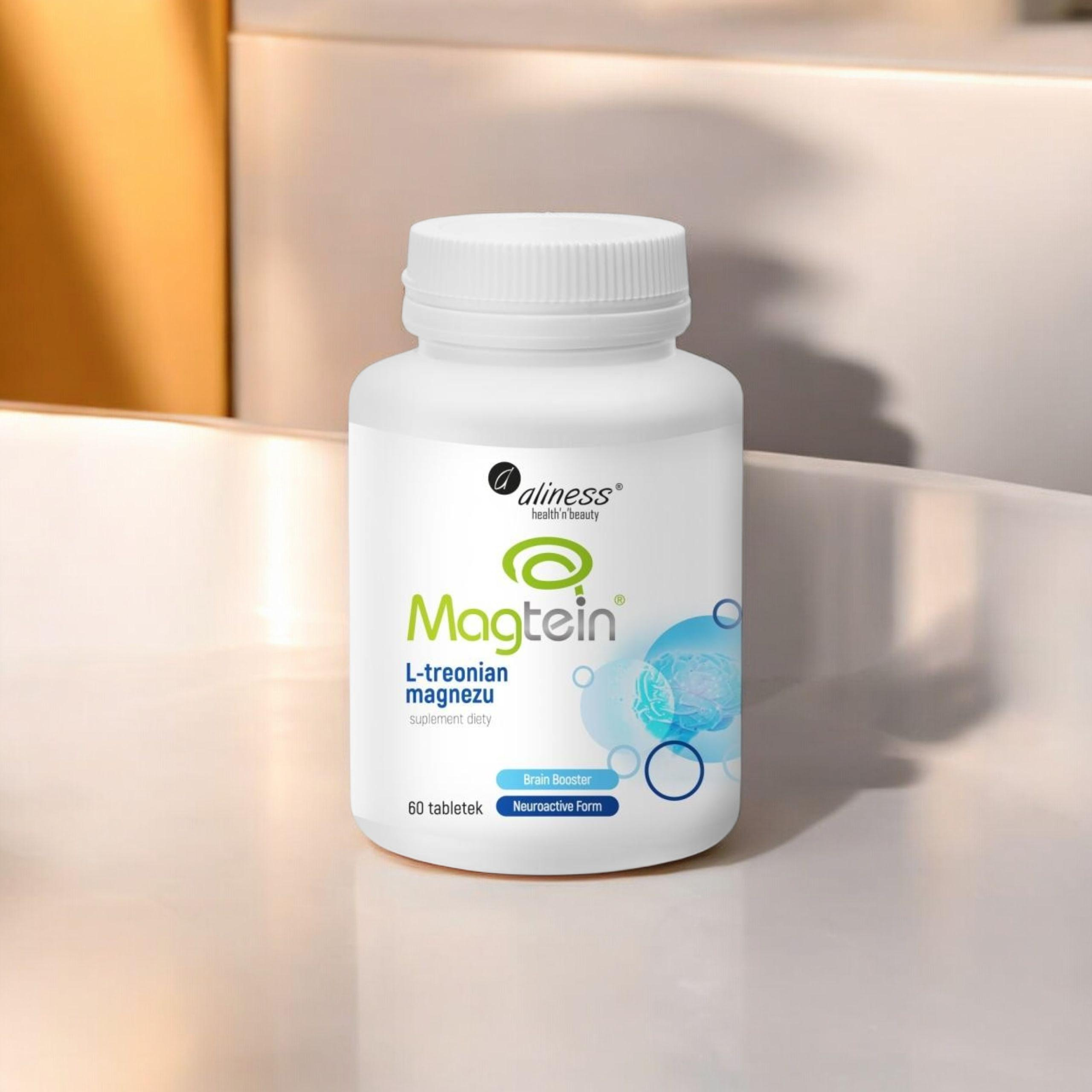 ALINESS - Magnesium L-Threonát Magtein 72mg - 60tabs.