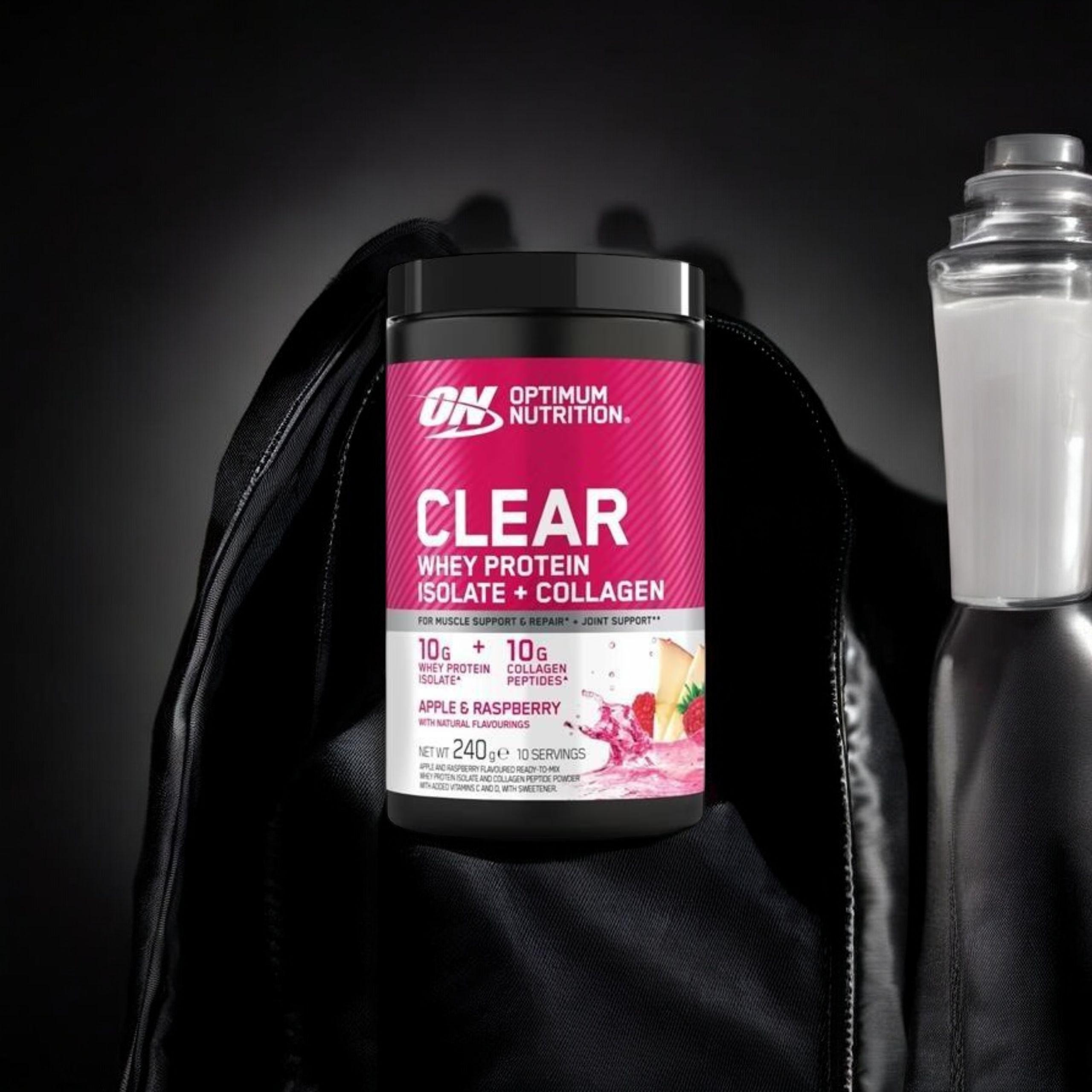 OPTIMUM NUTRITION - Syrovátkový Kolagen - 240g - Jablko Malina