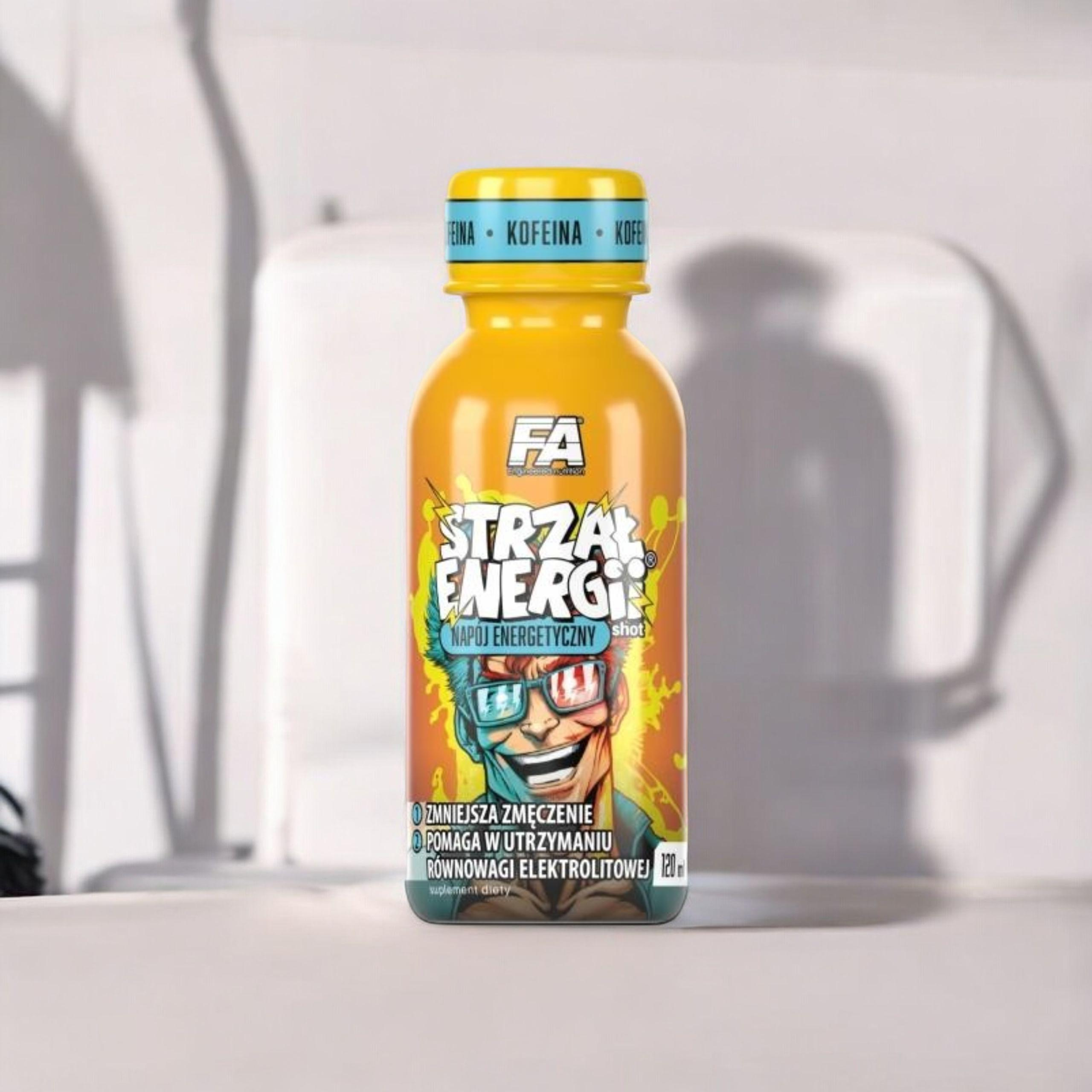 FITNESS AUTHORITY - Energetický Shot - 12x 120ml - Hroznové Víno Hruška