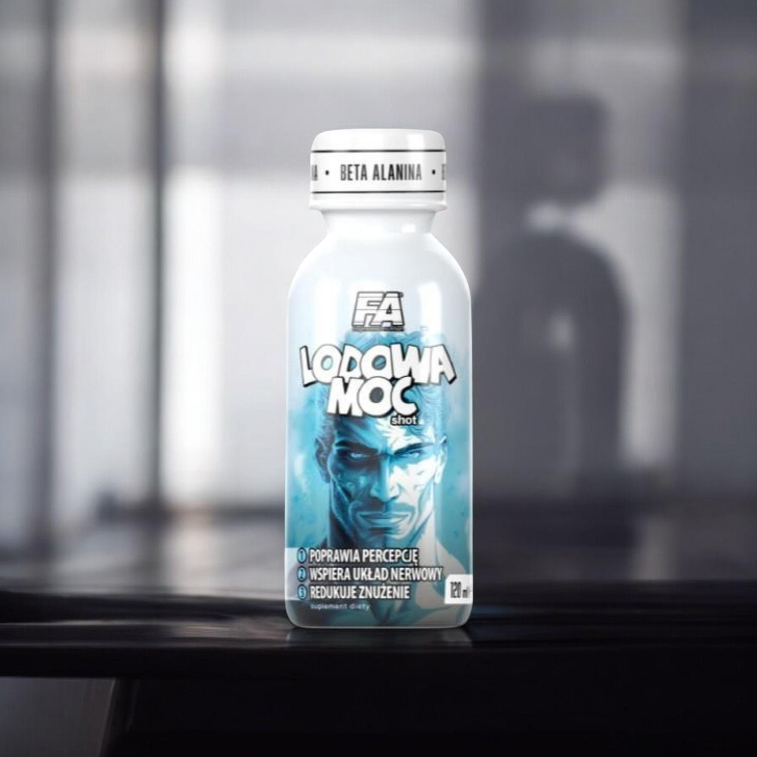 FITNESS AUTHORITY - Ledová Síla Shot - 12x 120ml - Citronový ledový čaj 