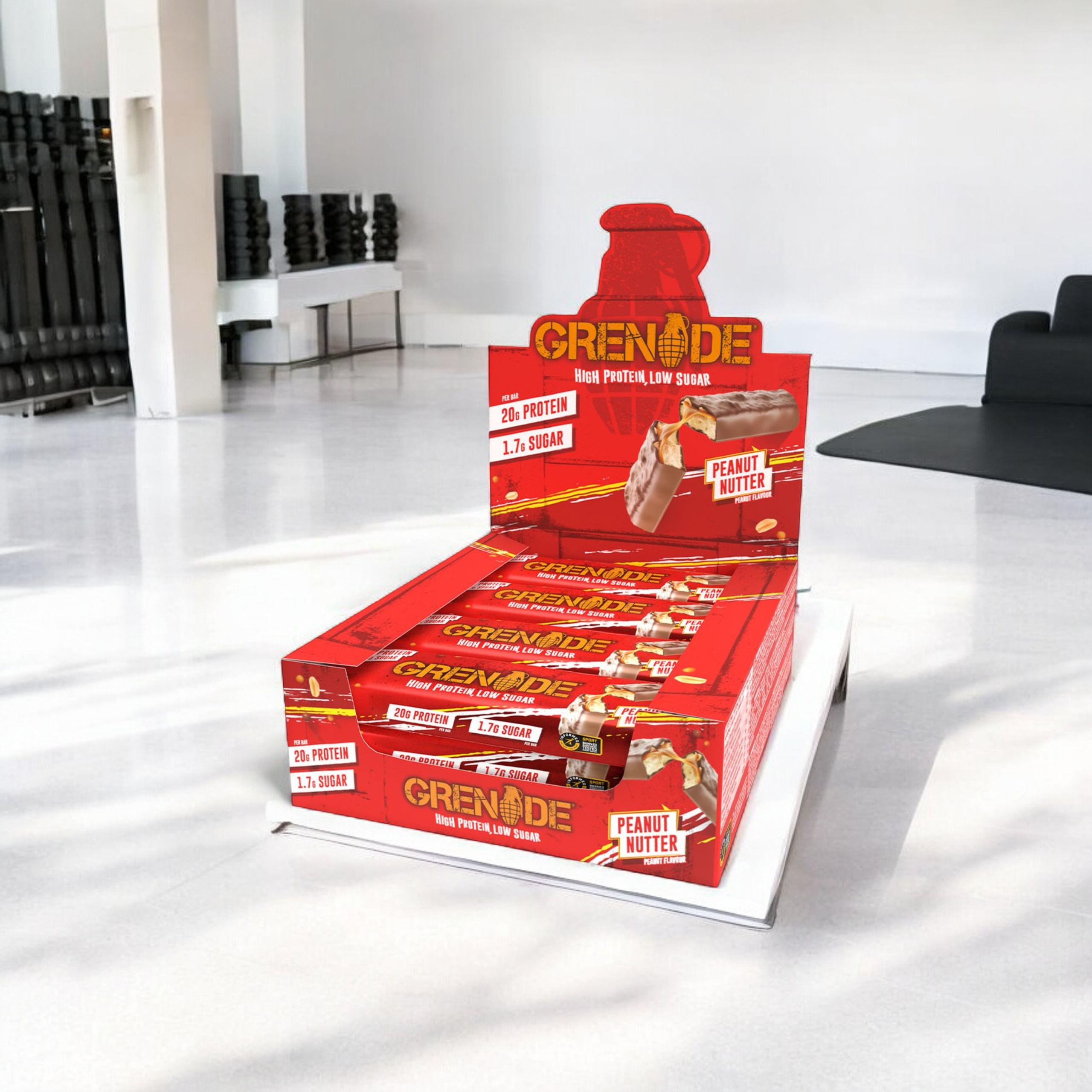 GRENADE - Proteinová tyčinka - 60g x12 