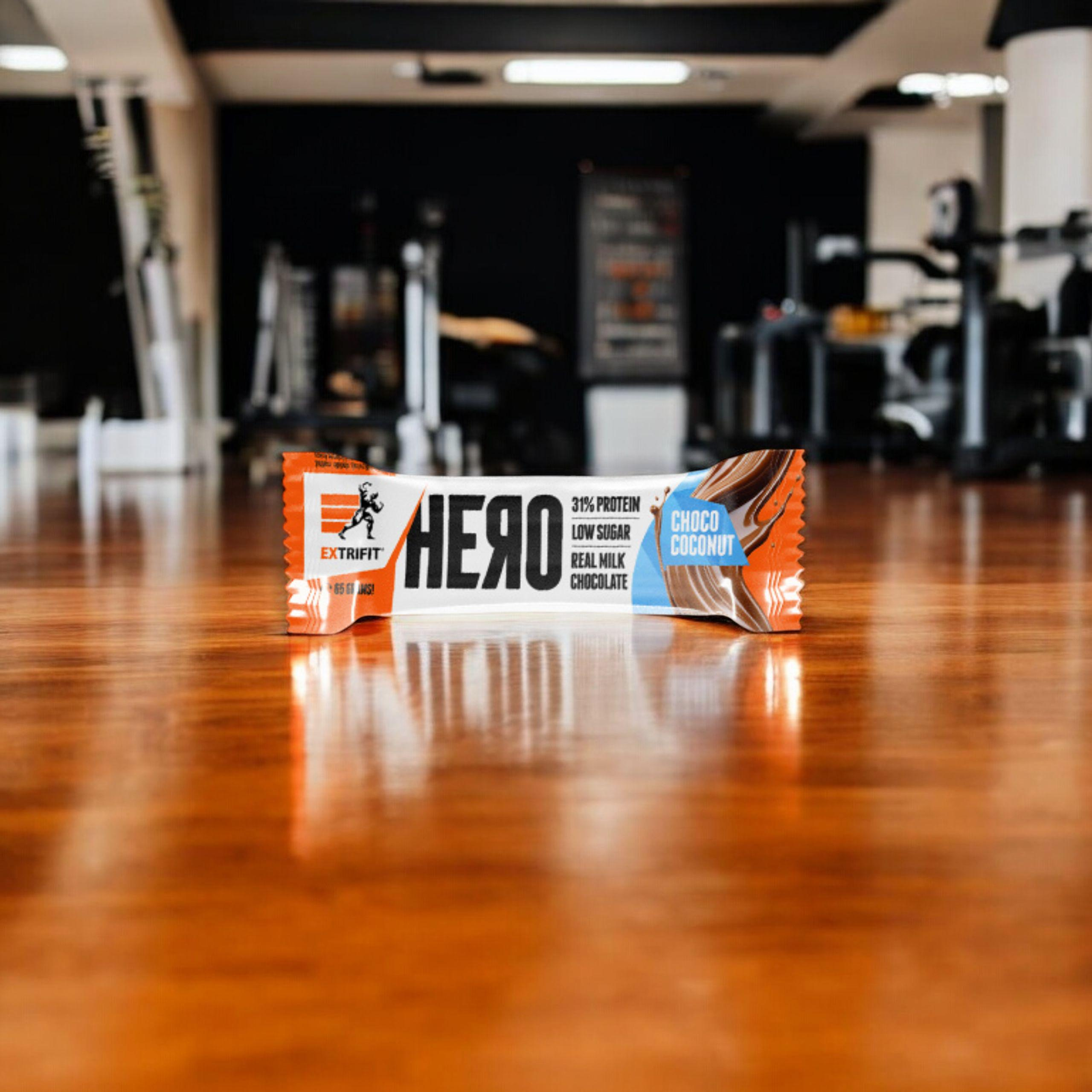 EXTRIFIT - Tyčinka Hero - 65g - Chocolate Coconut