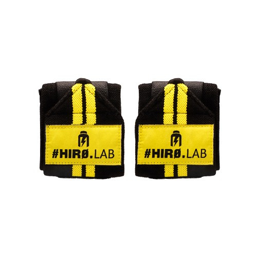 HIRO.LAB Wrist Wraps - Zpevňující pásky na zápěstí