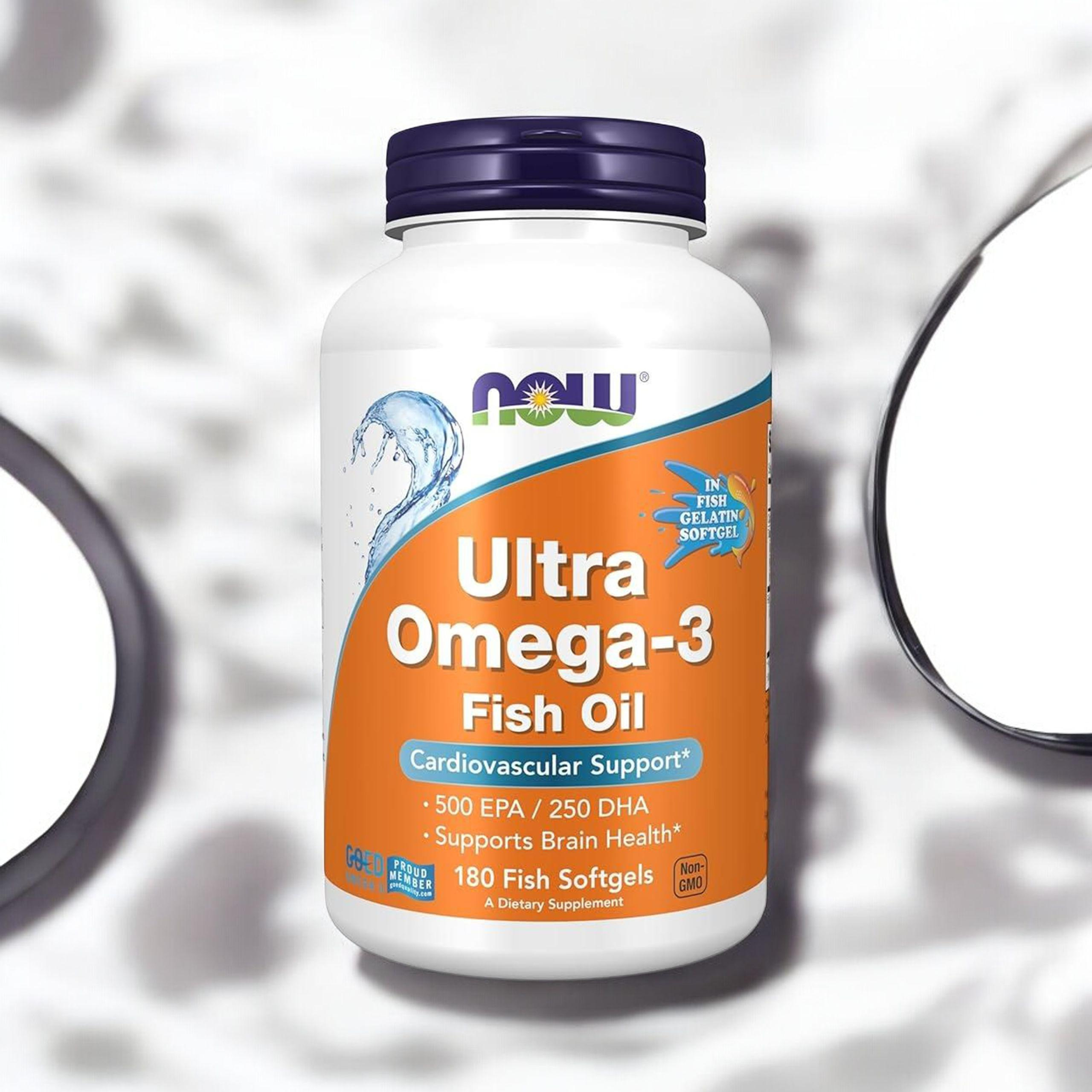 NOW - Ultra Omega-3 - 180softgels