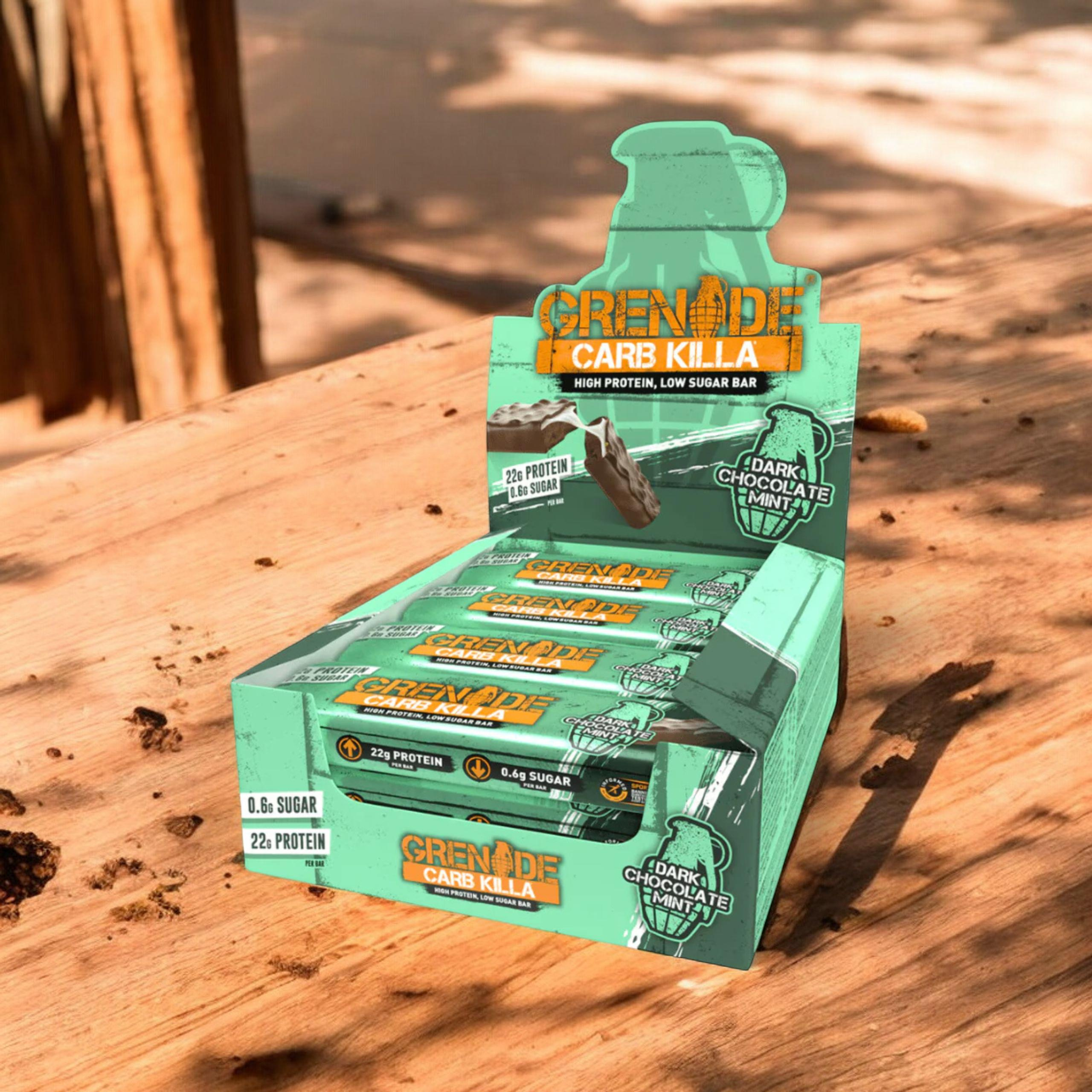 GRENADE - Proteinová tyčinka - 60g x12 