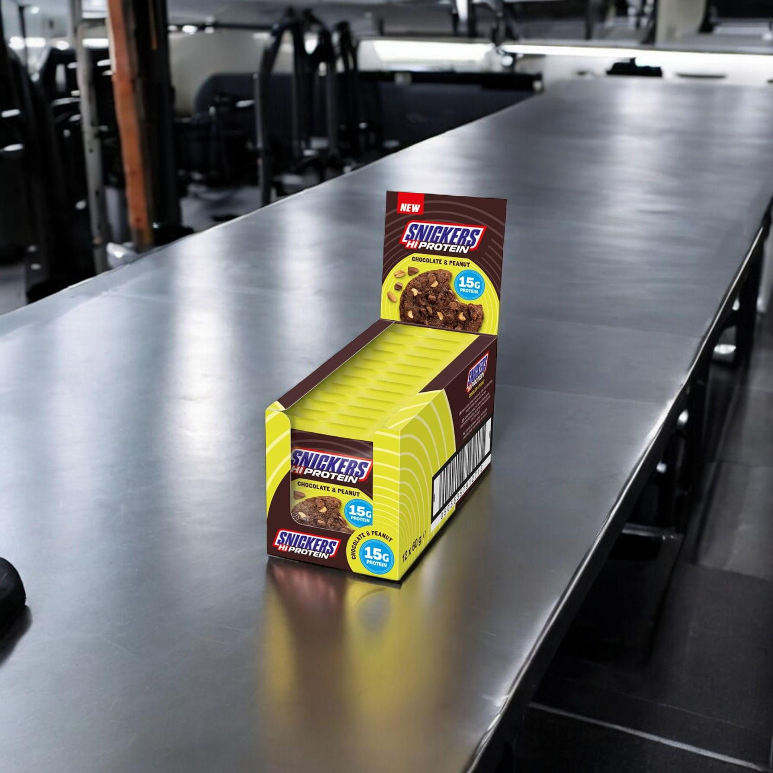 Mars – Sušenka Snickers High Protein – 12×60 g – Čokoláda a Arašídy