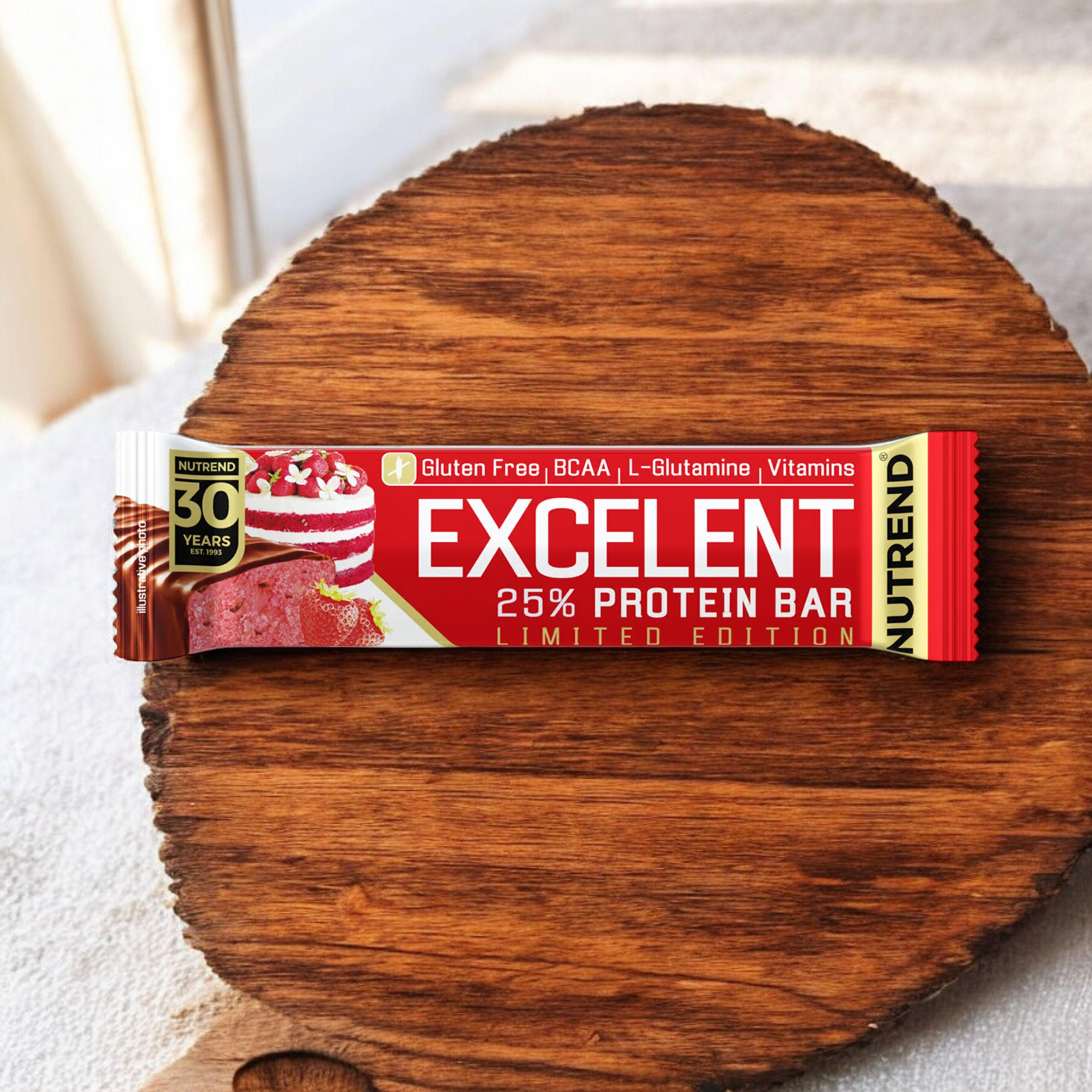 NUTREND Excelent Protein Bar - 85g - Proteinová tyčinka