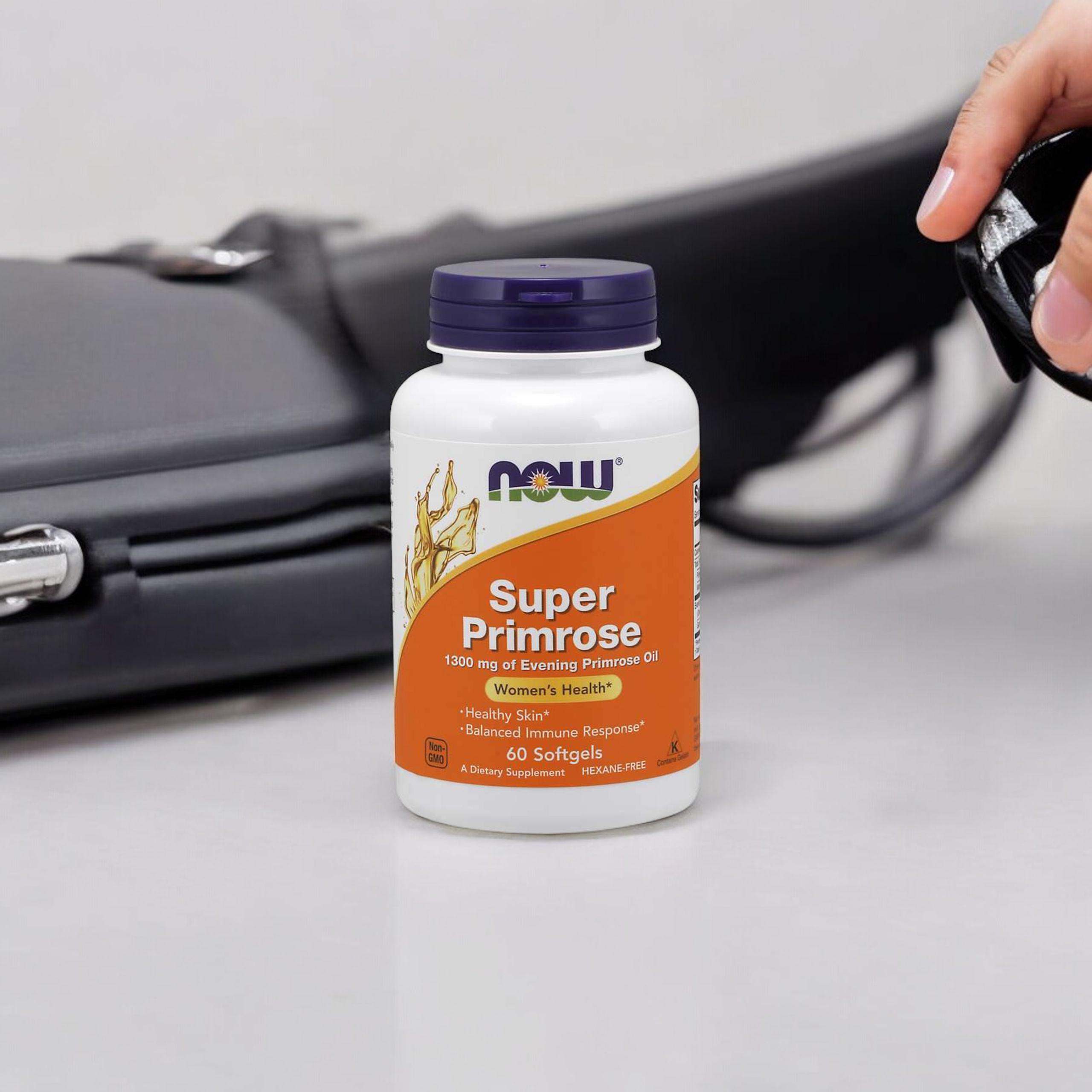 NOW Super Primrose - 60softgels. - Olej z Pupalky Dvouleté