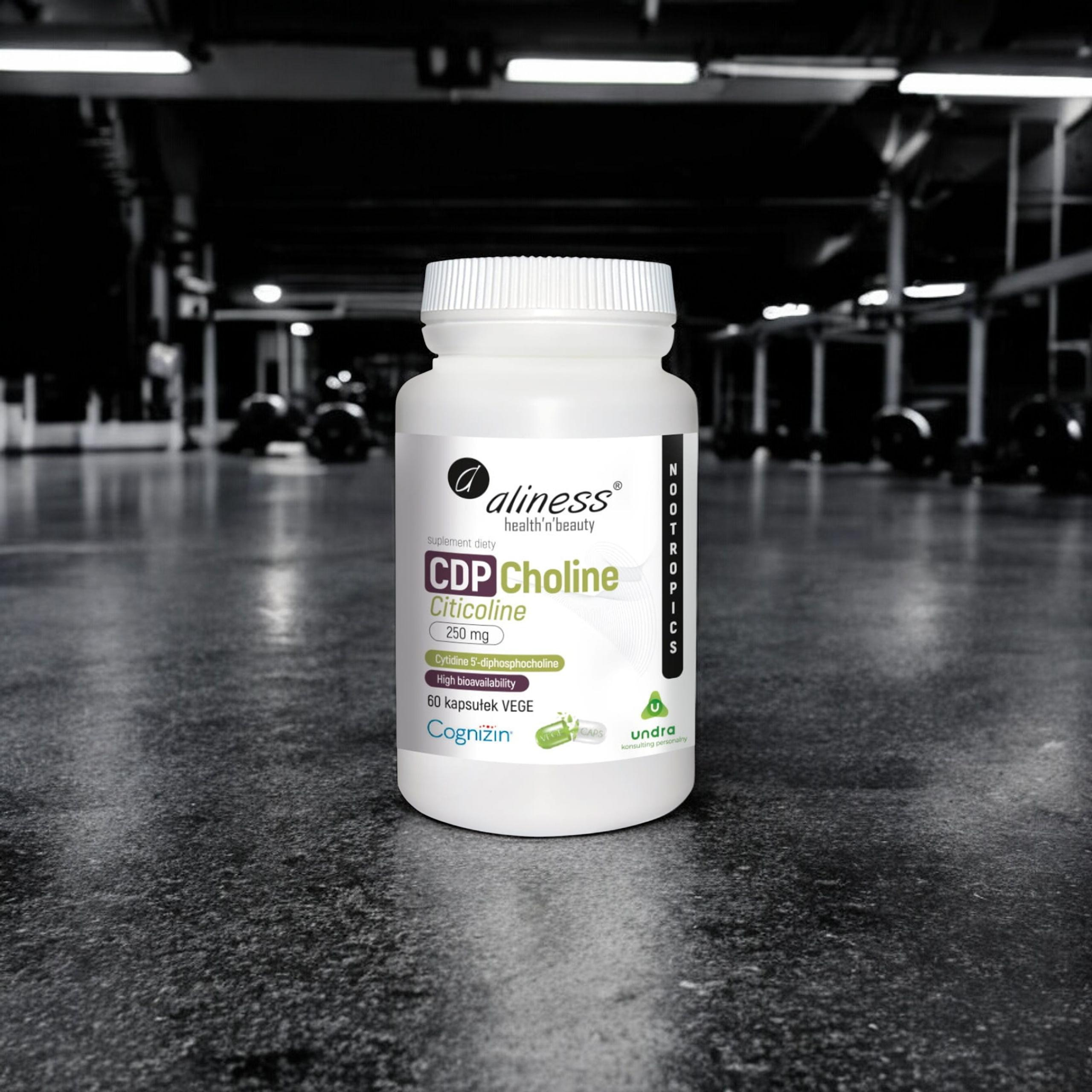 Aliness CDP Choline 250mg - 60vcaps.