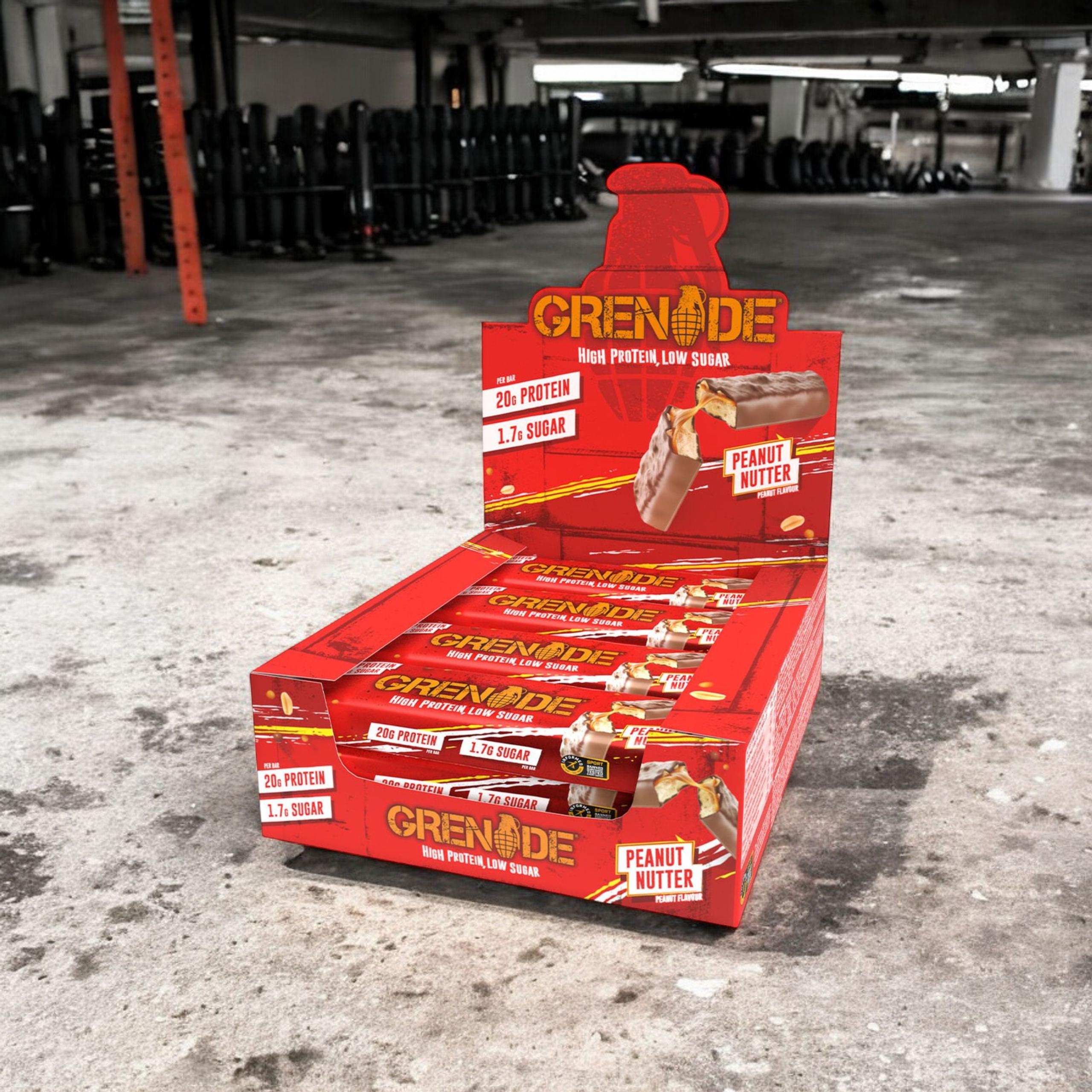 GRENADE - Proteinová tyčinka - 60g x12 