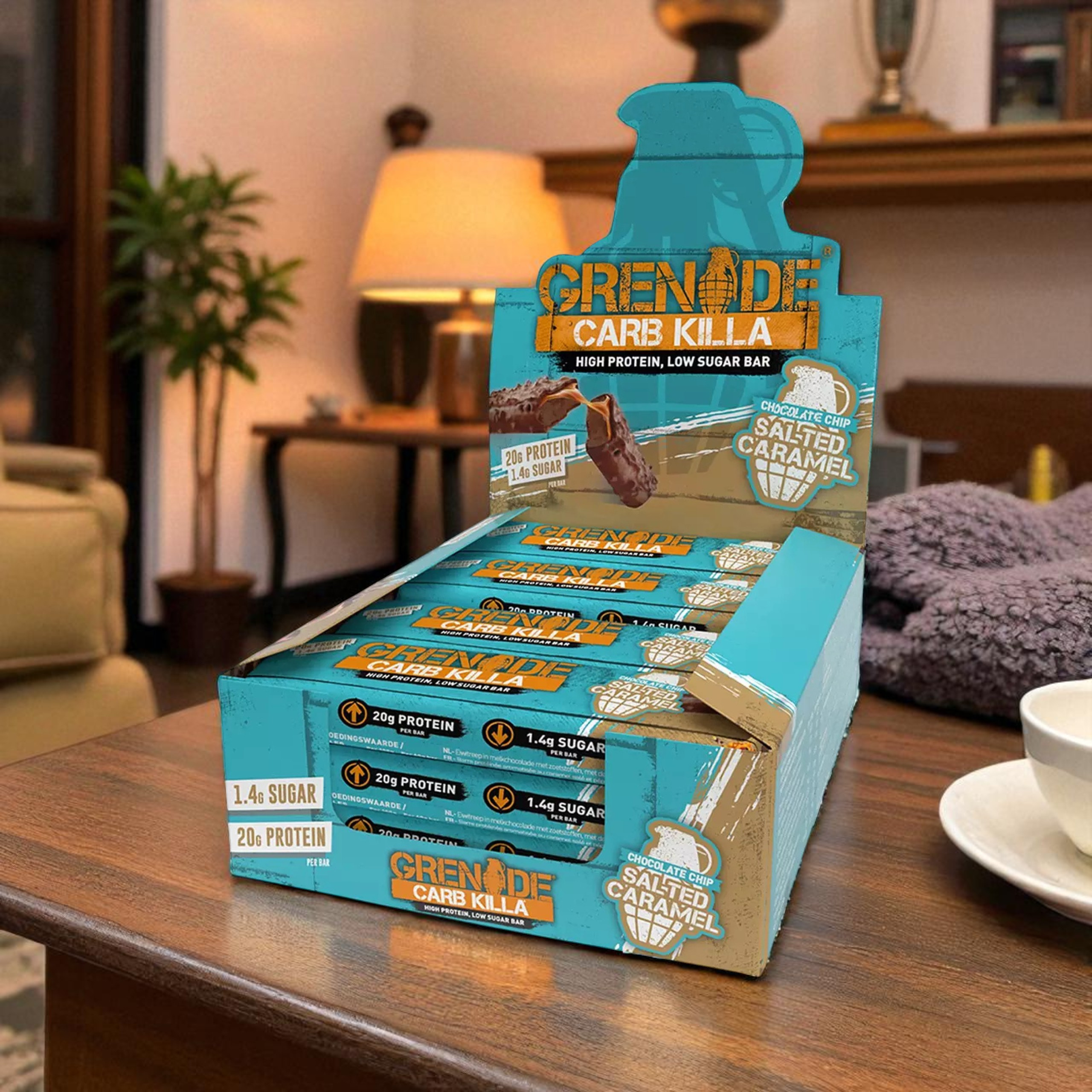 GRENADE - Proteinová tyčinka - 60g x12