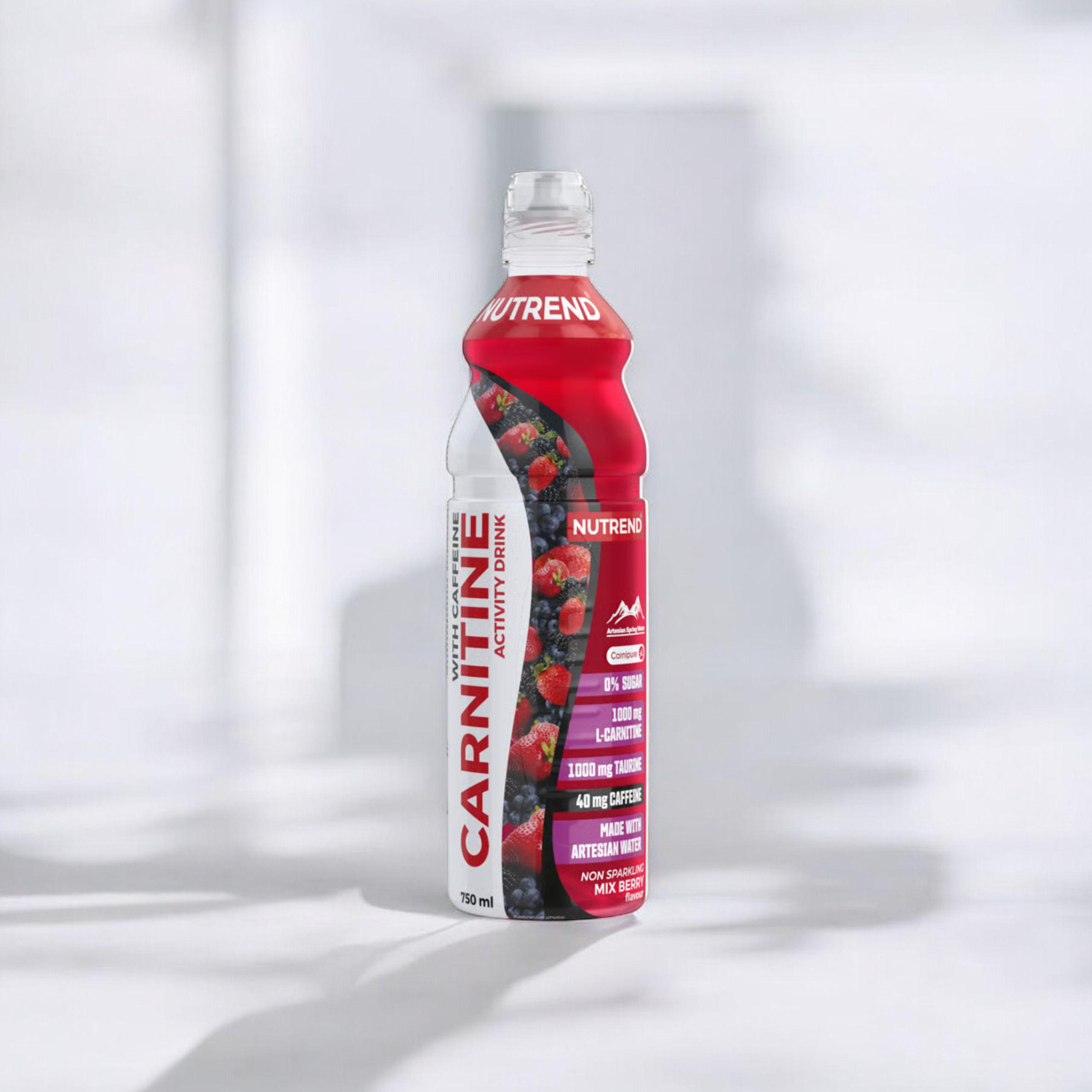 NUTREND Nápoj s karnitinem a kofeinem - 8x 750ml