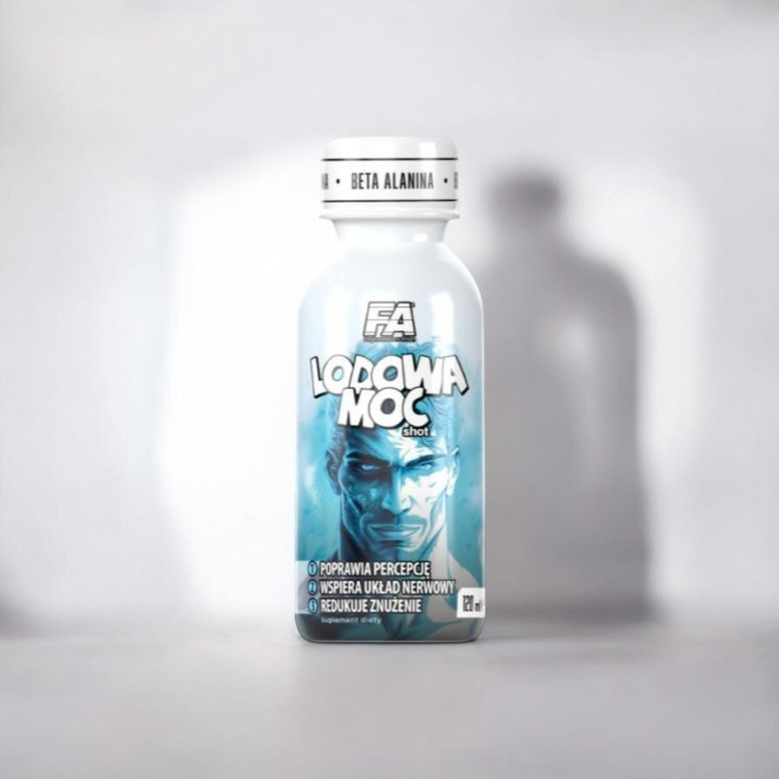 FITNESS AUTHORITY - Ledová Síla Shot - 12x 120ml - Citronový ledový čaj 