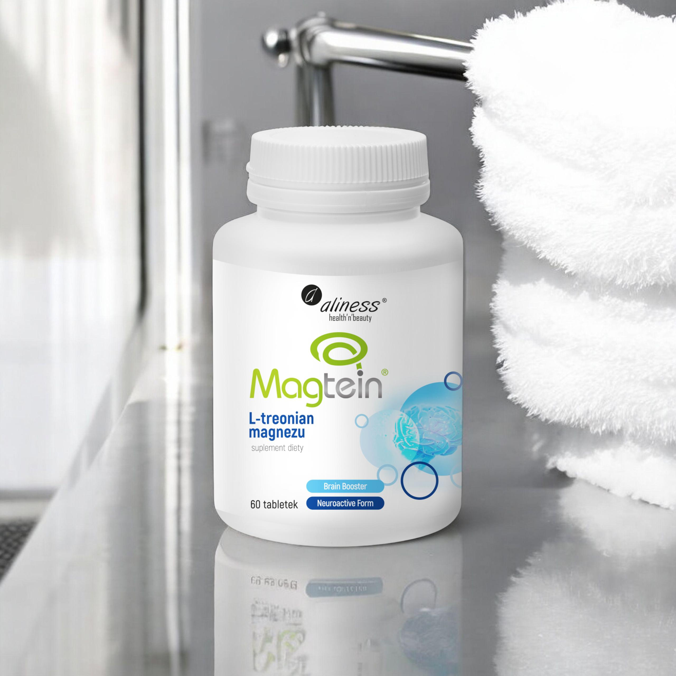 ALINESS - Magnesium L-Threonát Magtein 72mg - 60tabs.
