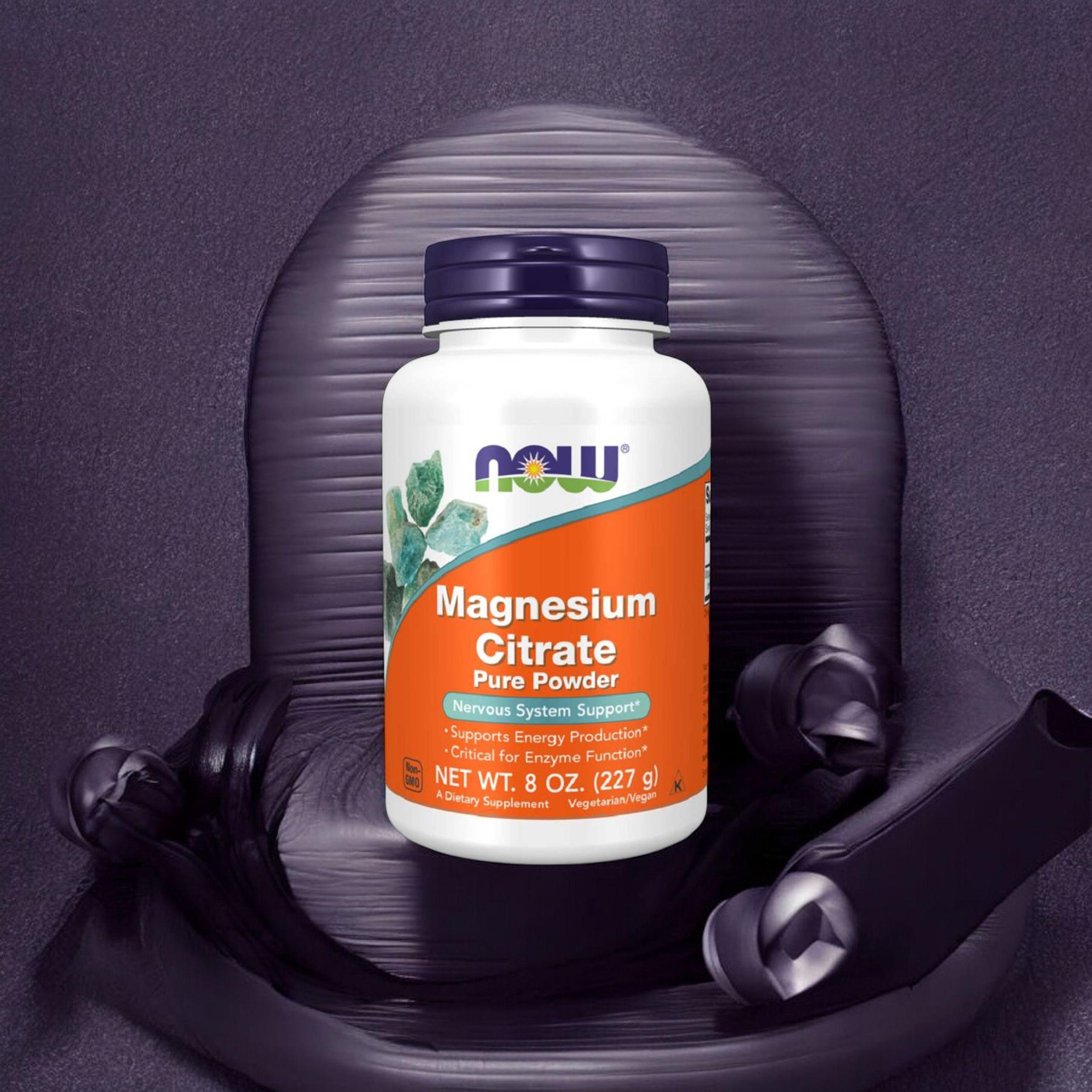 NOW Magnesium Citrate Powder - 227g