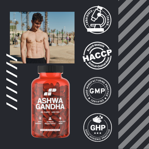 MP NUTRITION Ashwagandha 450mg 9% witanolidů - 60 caps