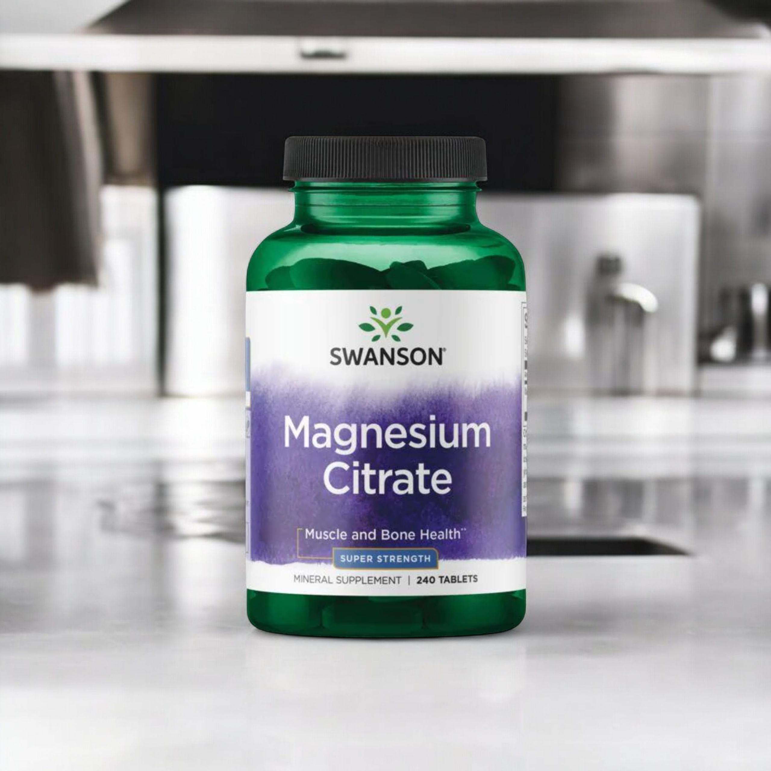 SWANSON - Citrát hořečnatý - 240tabs.