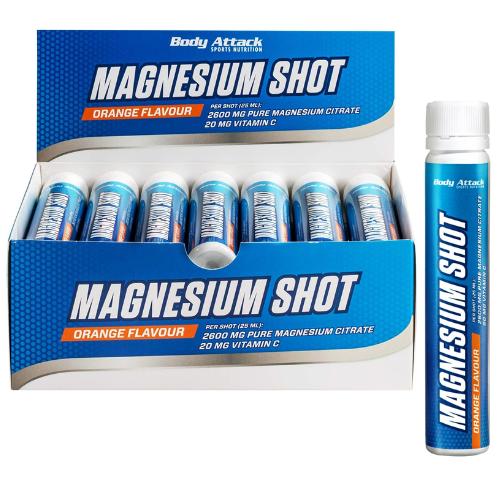 BODY ATTACK - Magnesium Shot - 20x 25g