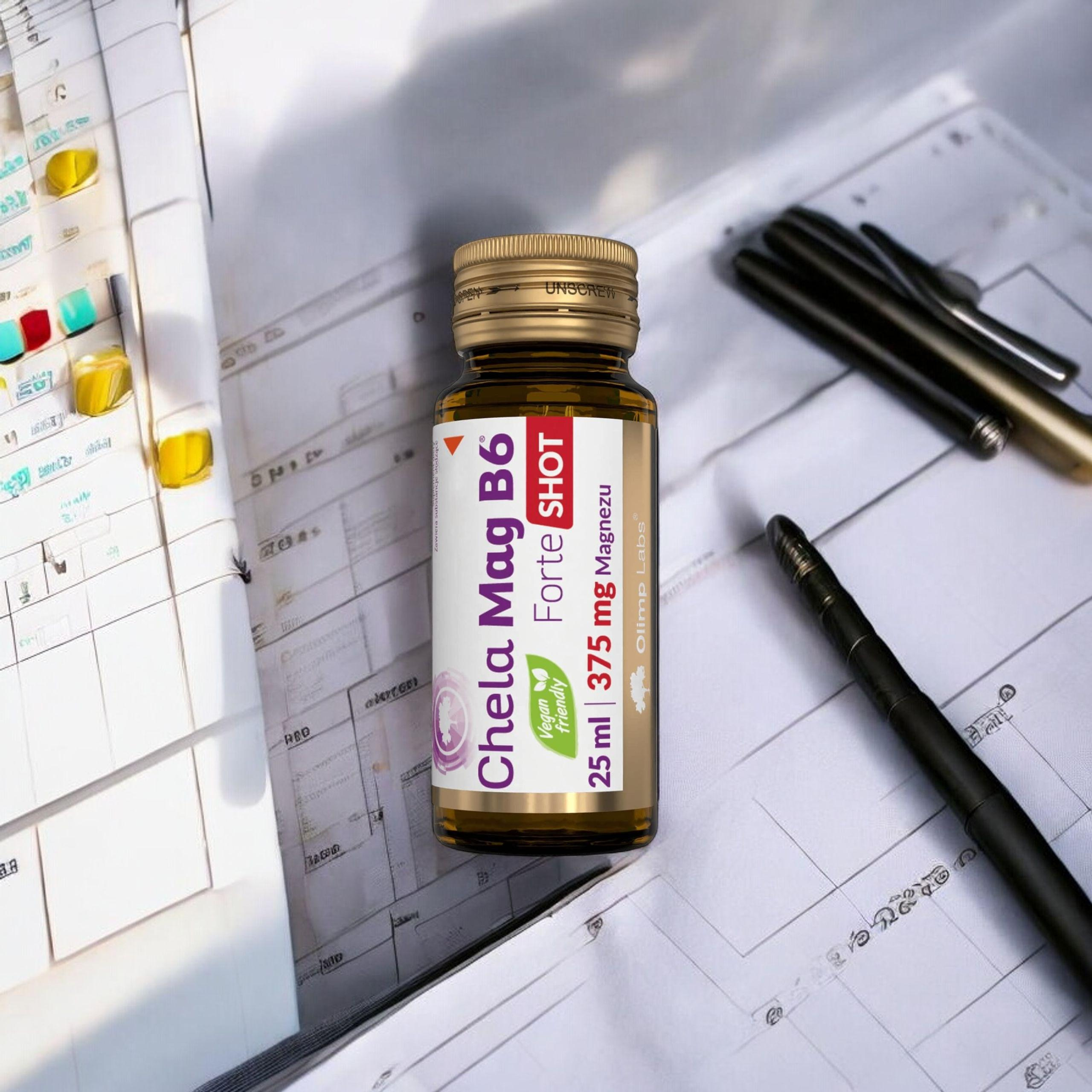 OLIMP - Chela-Mag B6 Forte Shot - 25ml - Pomeranč