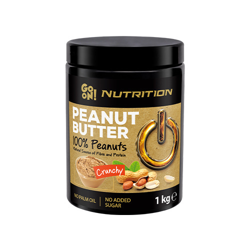 GO ON NUTRITION Peanut Cream - 100% Arašídových Ořechů - 1000g