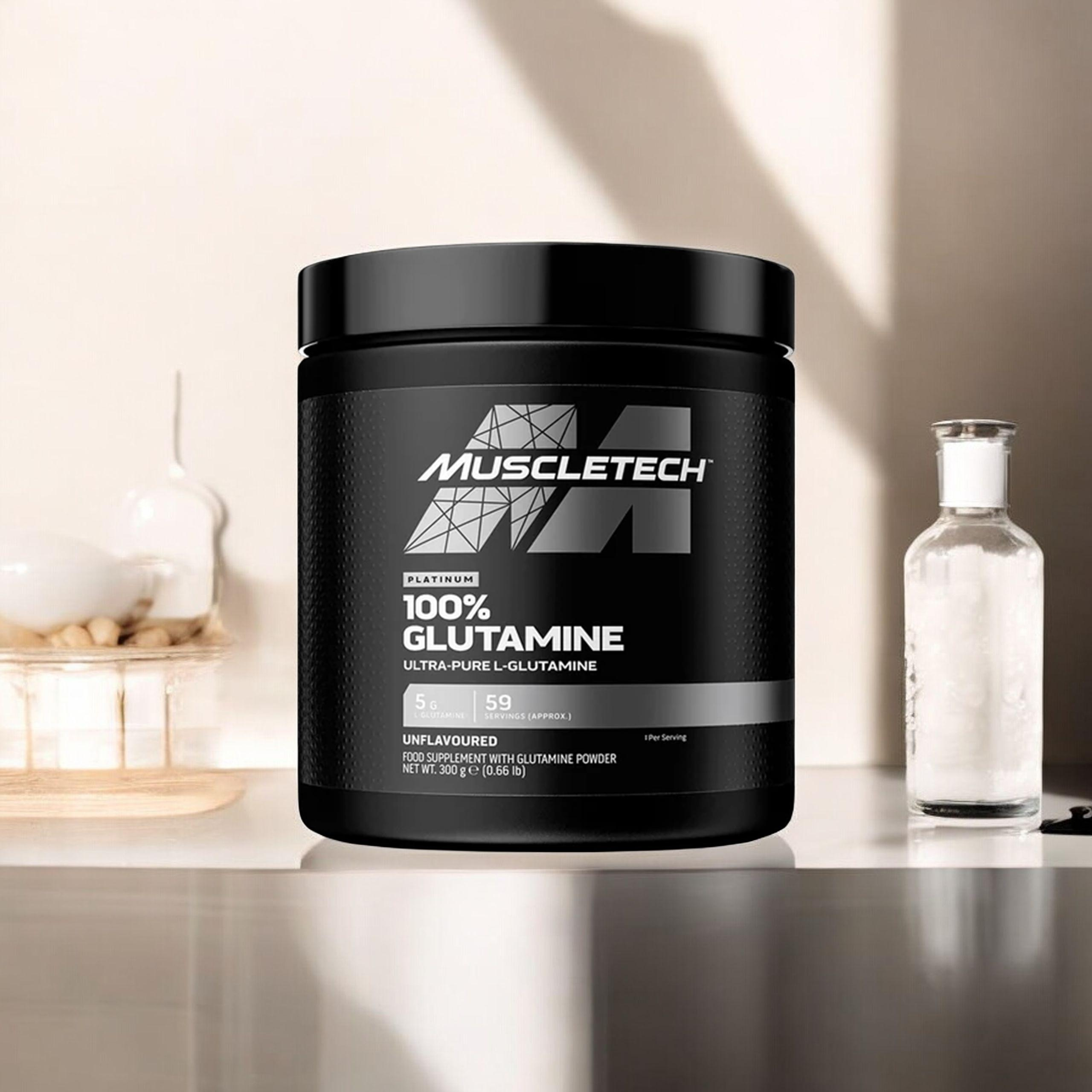 MUSCLE TECH Platinum 100% Glutamine - 300g