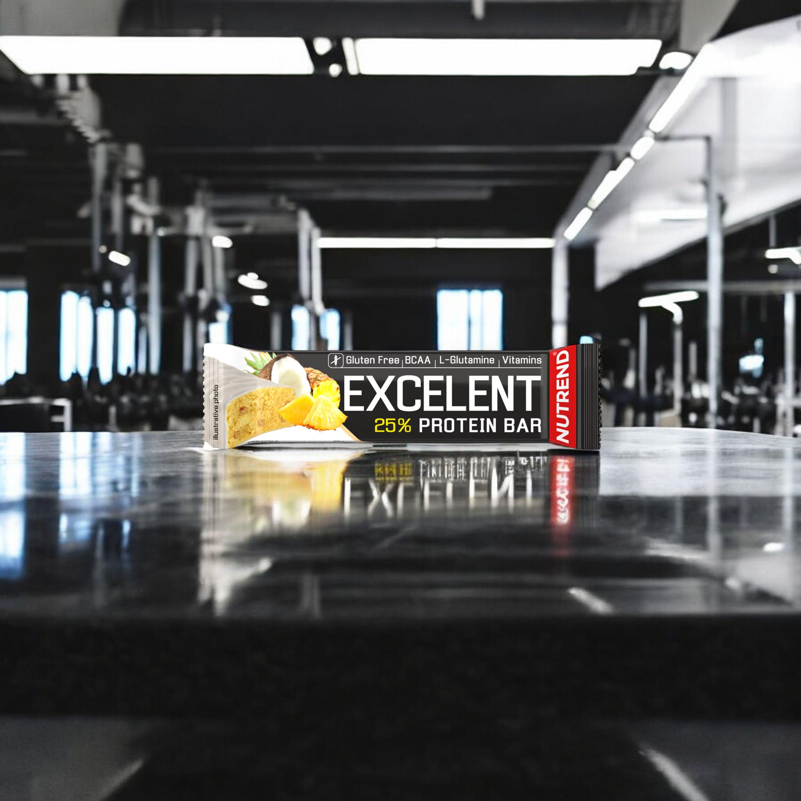 NUTREND Excelent Protein Bar - 85g - Proteinová tyčinka - VÝPRODEJ - 18-02