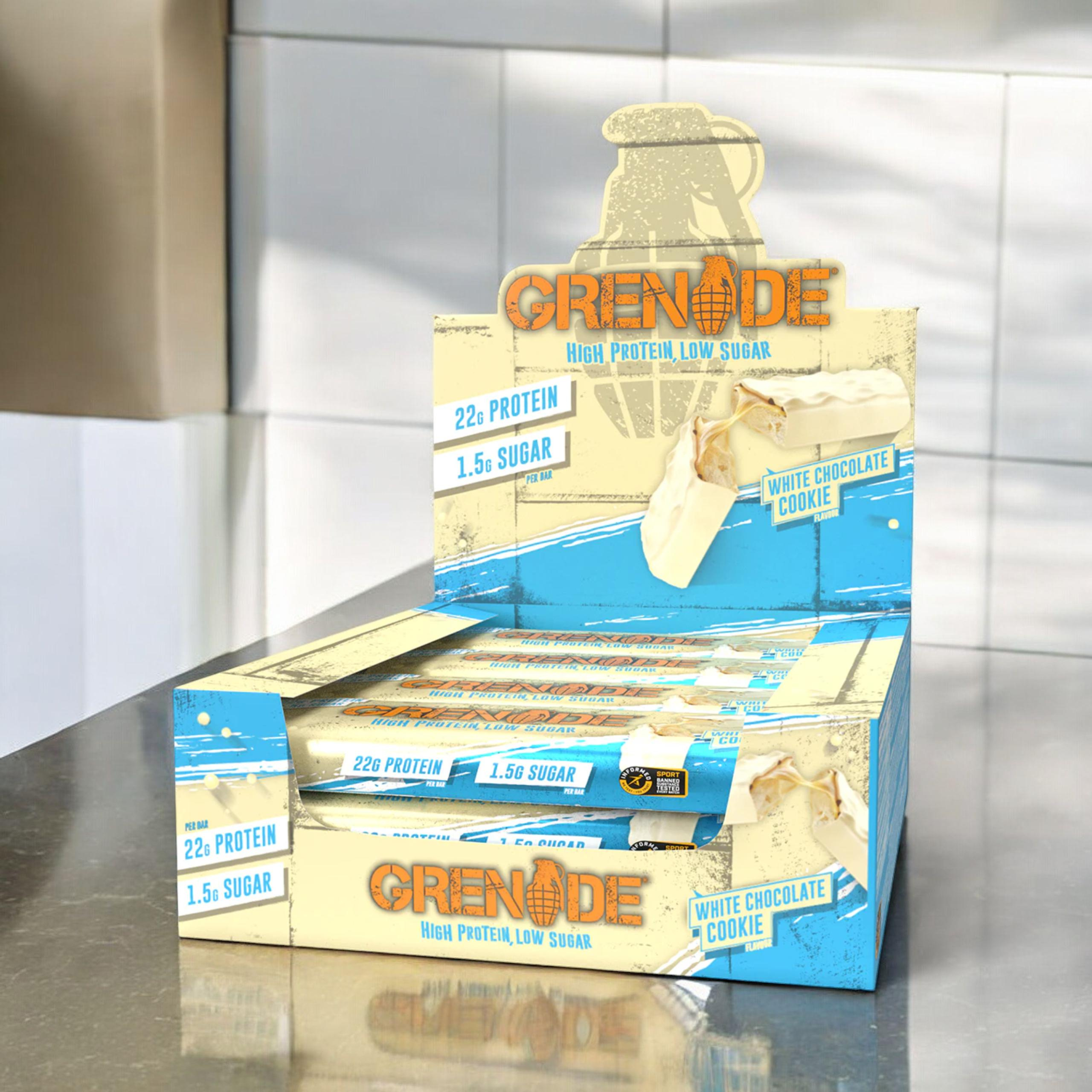 GRENADE - Proteinová tyčinka - 12x 60g