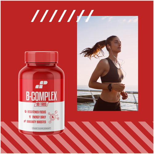 MP NUTRITION Vitamin B-Complex - 90tabs - Komplex Vitamín B