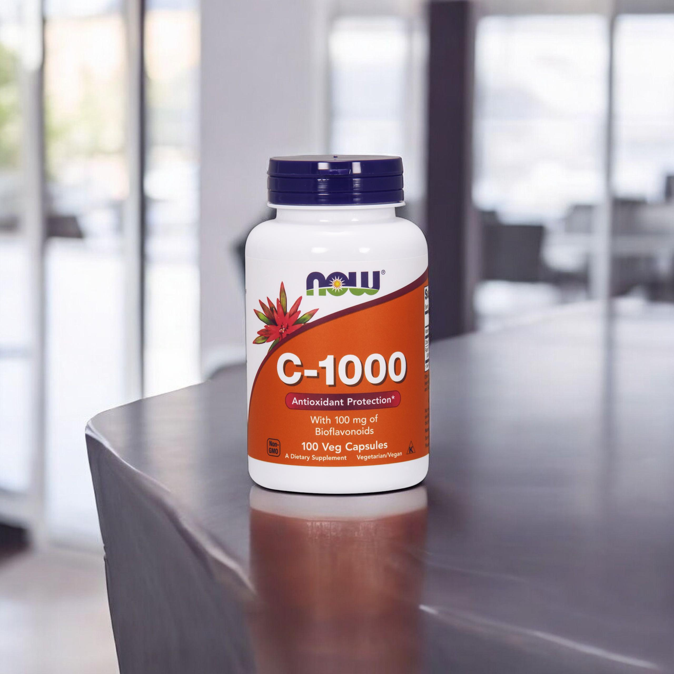 NOW Vitamin C-1000 Boiflavonoids - 100vcaps