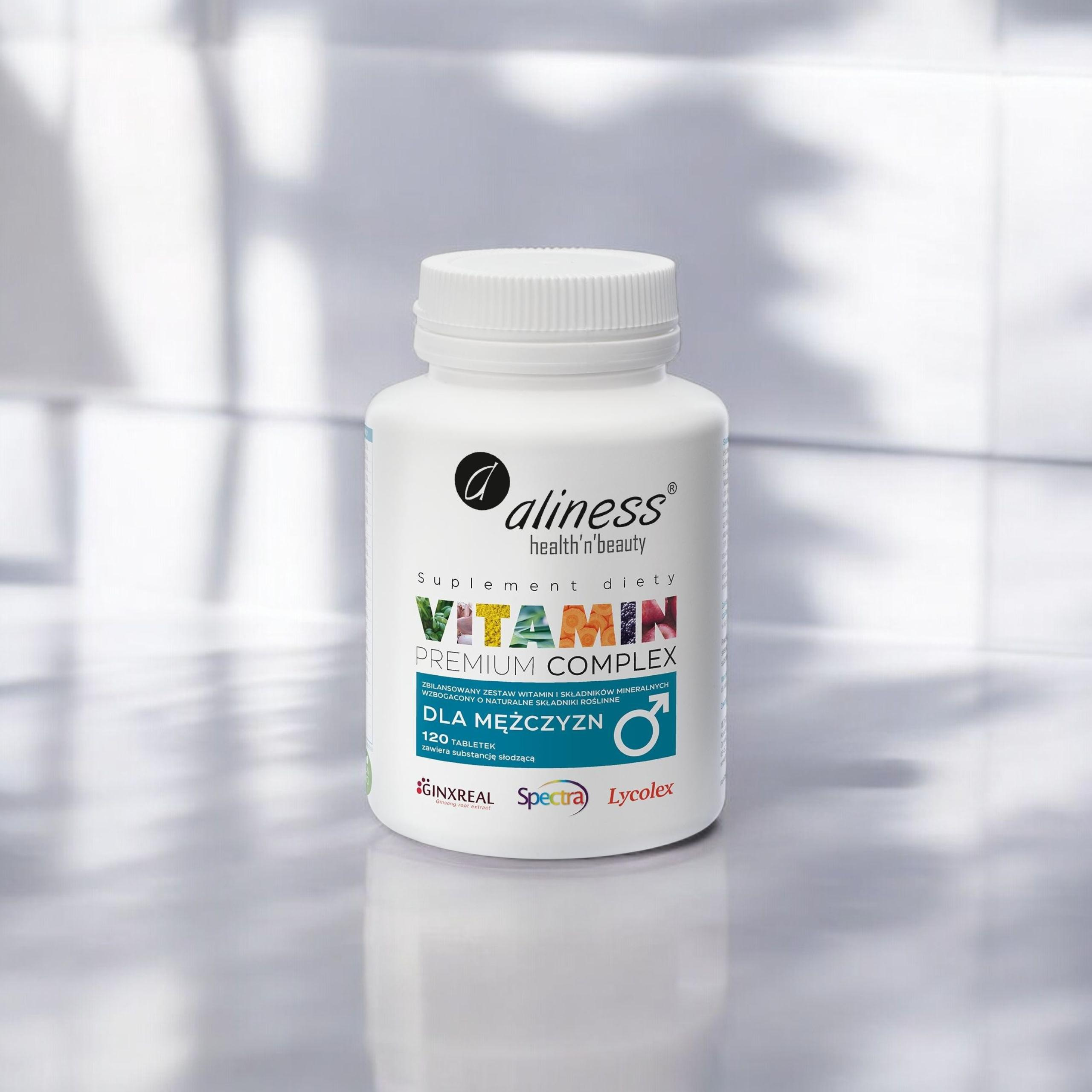 ALINESS - Vitaminový Komplex Pro Muže - 120 tablet