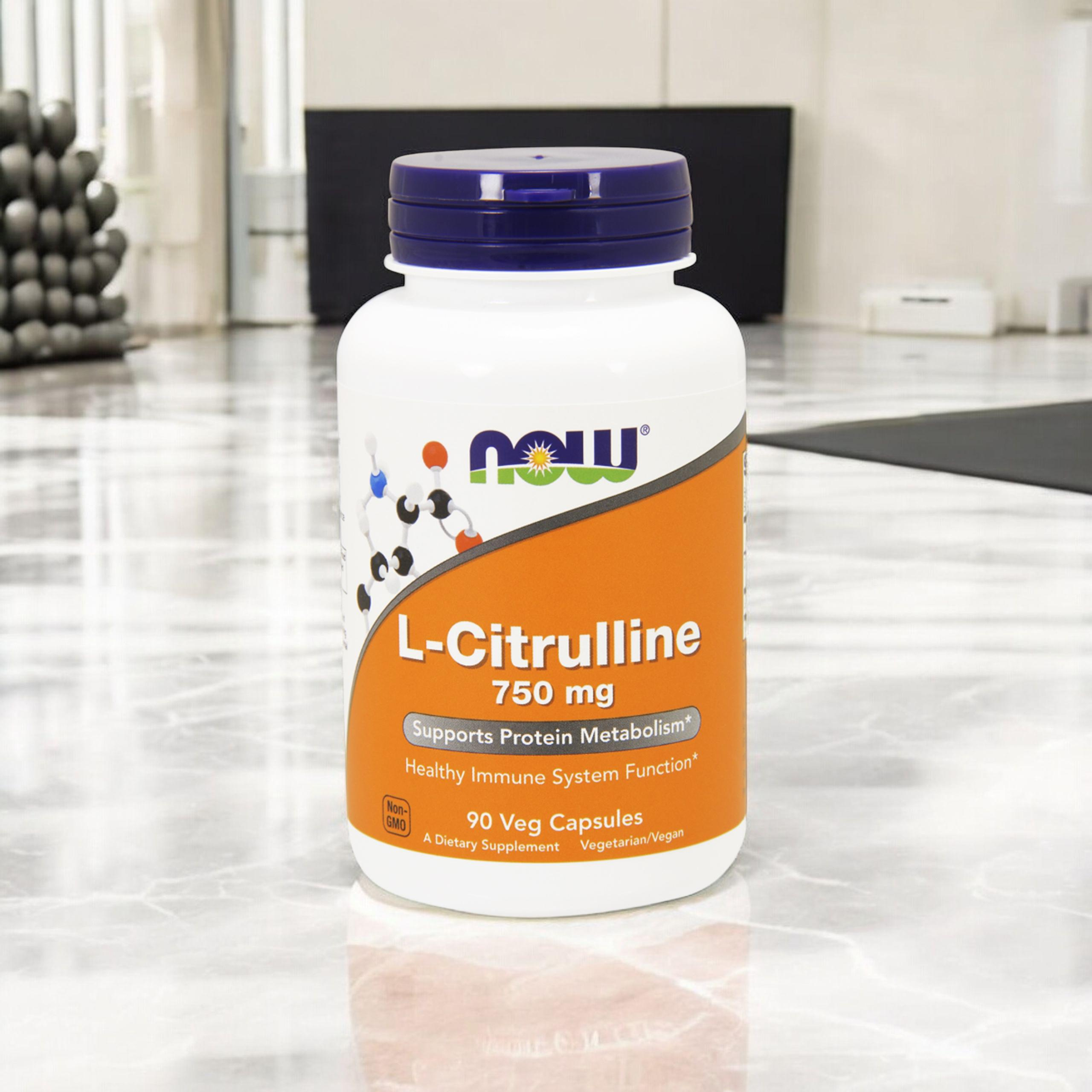NOW L-Citrulline - 90vegcaps