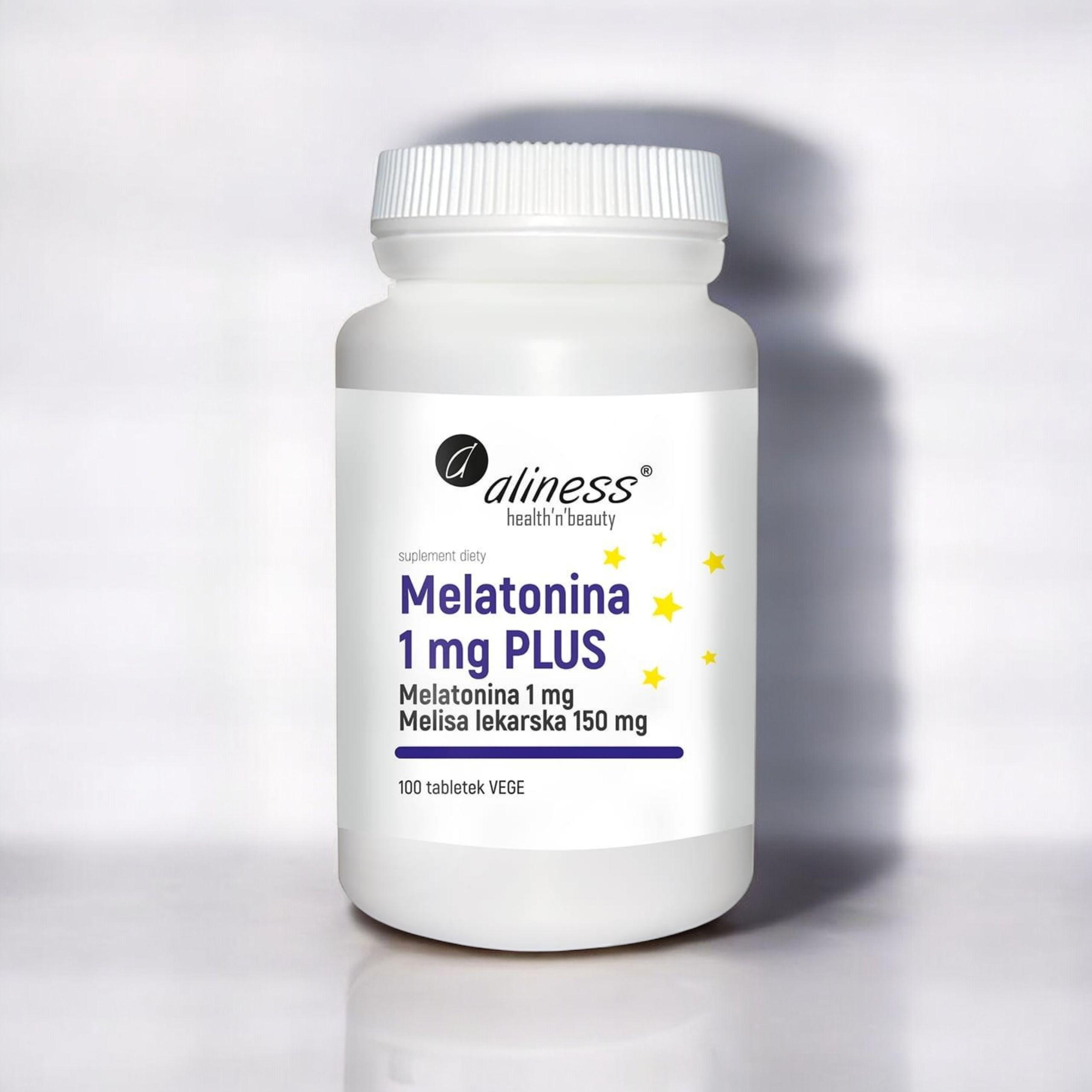 ALINESS - Melatonin 1mg Plus - 100tabl.