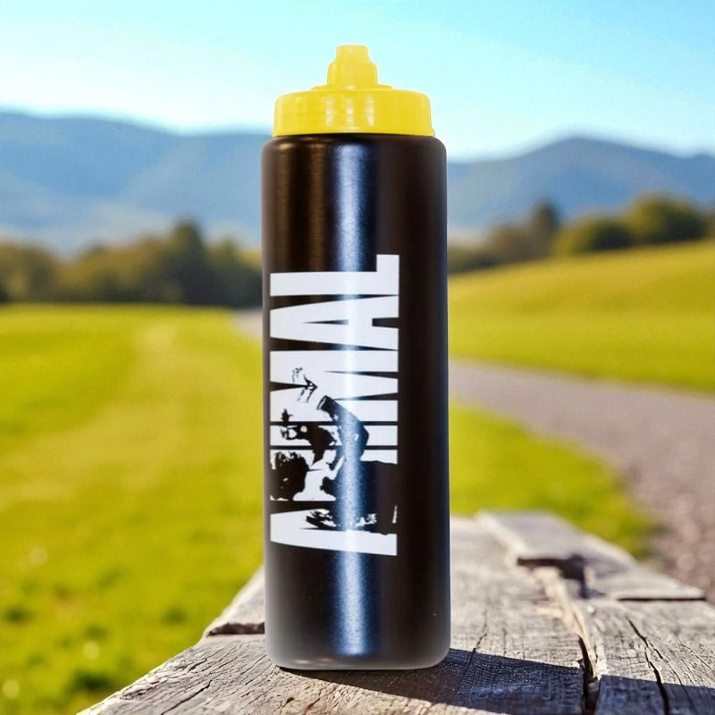 UNIVERSAL - Láhev na vodu - 1000ml - Černá/Žlutá