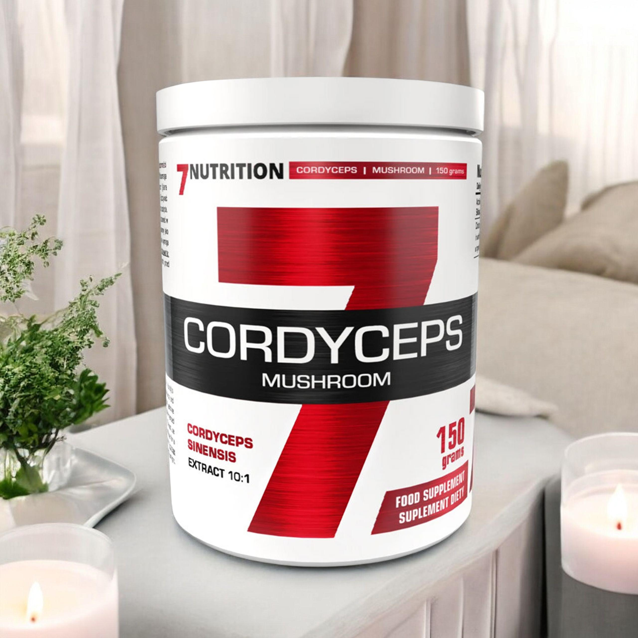 7 NUTRITION Cordyceps Mushroom - 150g - Housenice čínská