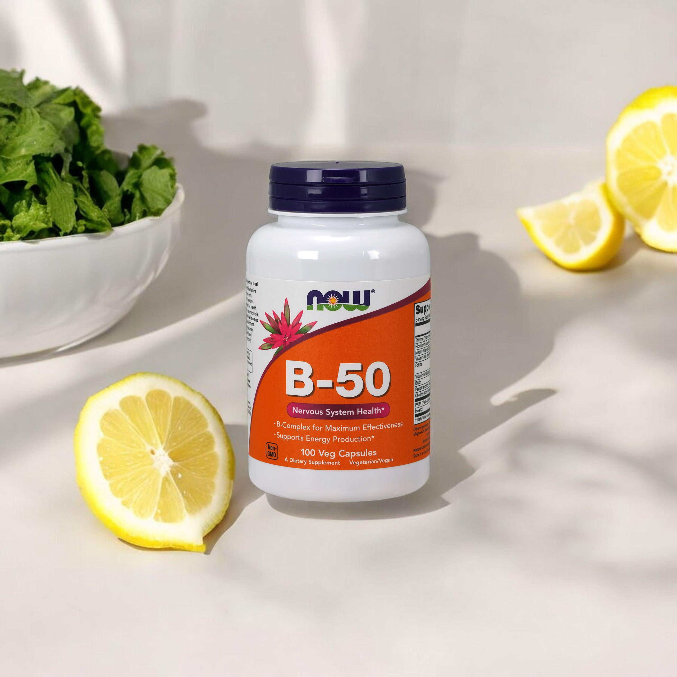 NOW Vitamin B-50 - 100vcaps