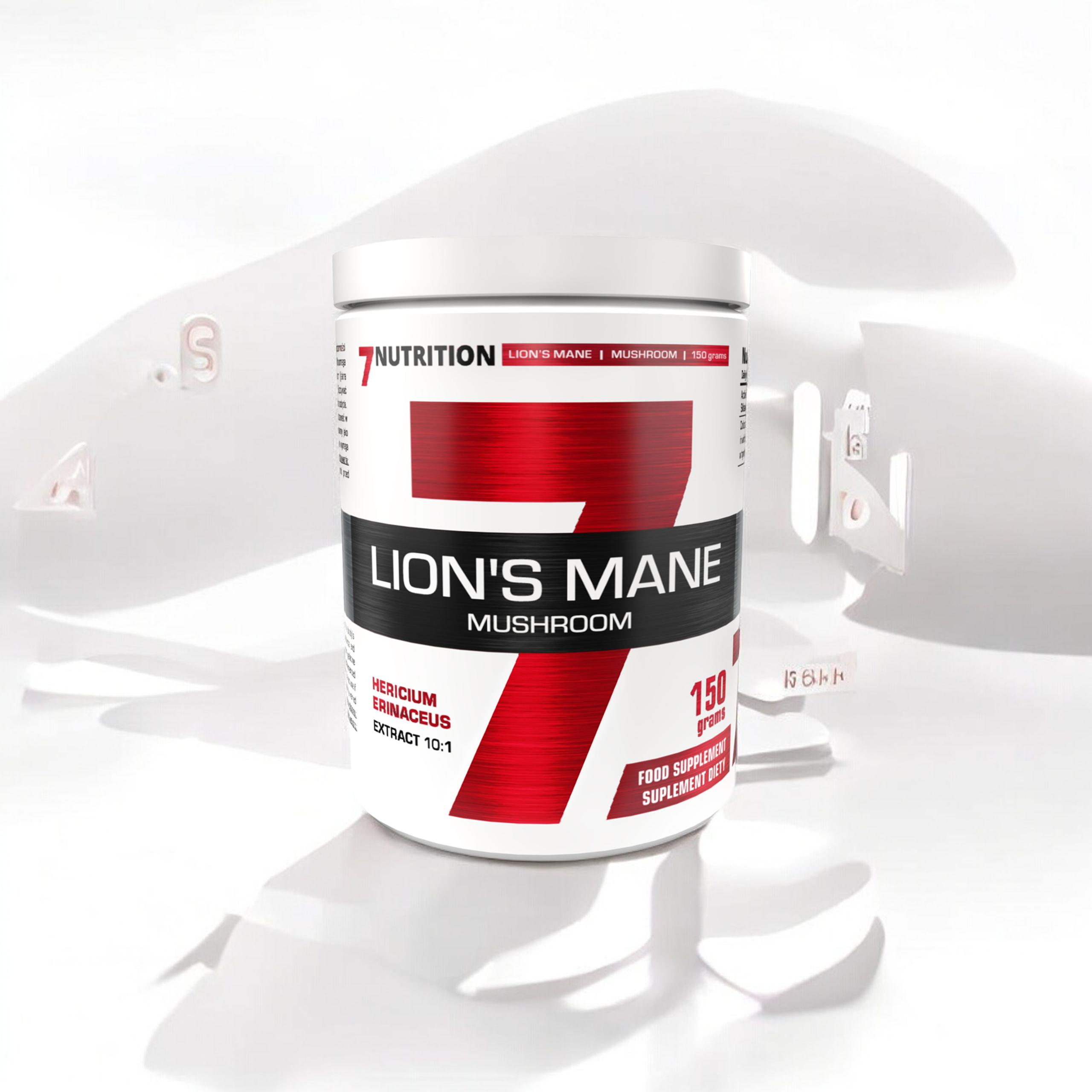 7 NUTRITION Mushroom Lion's Mane - 150g - Korálovec ježatý