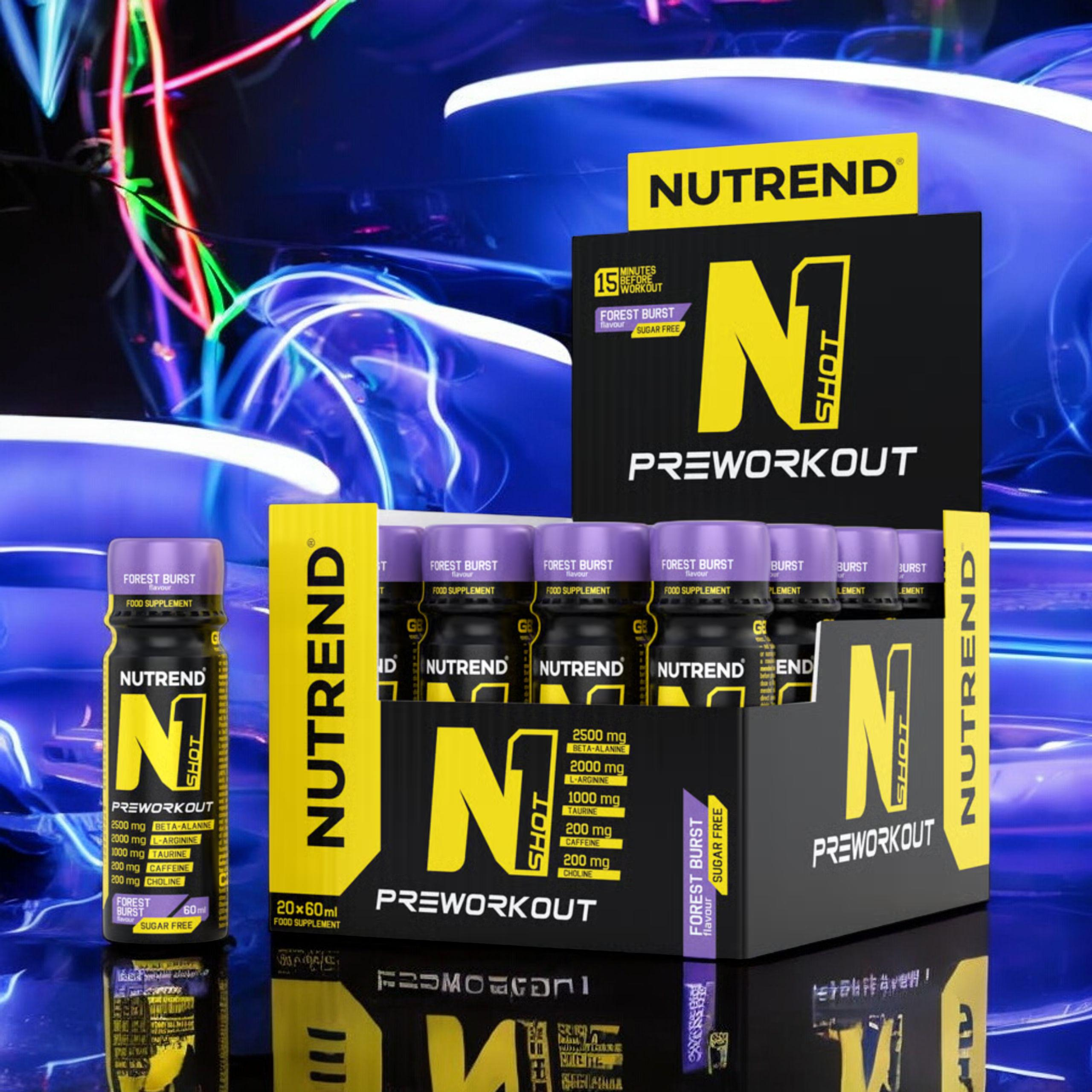 NUTREND - Shot PreWorkout - 20x 60ml
