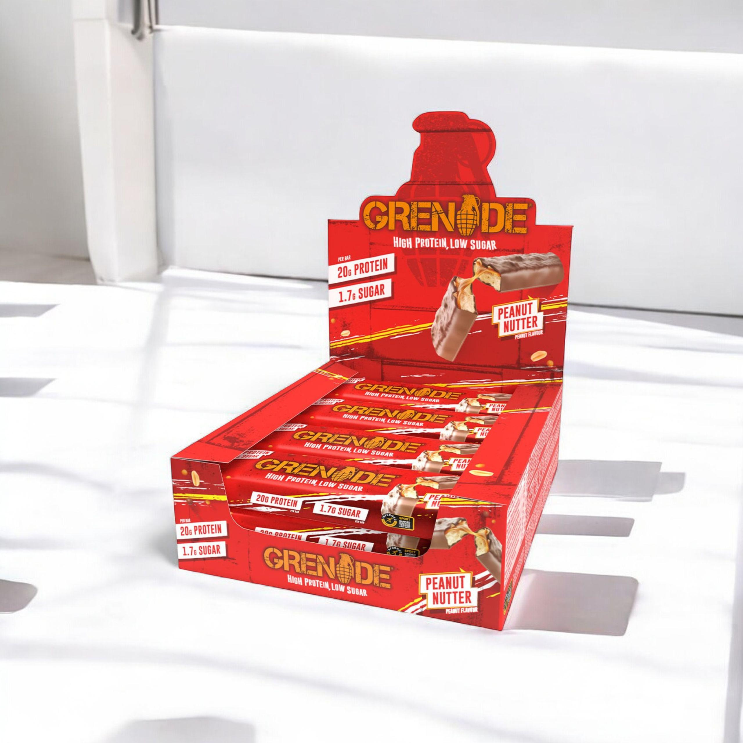 GRENADE - Proteinová tyčinka - 60g x12 