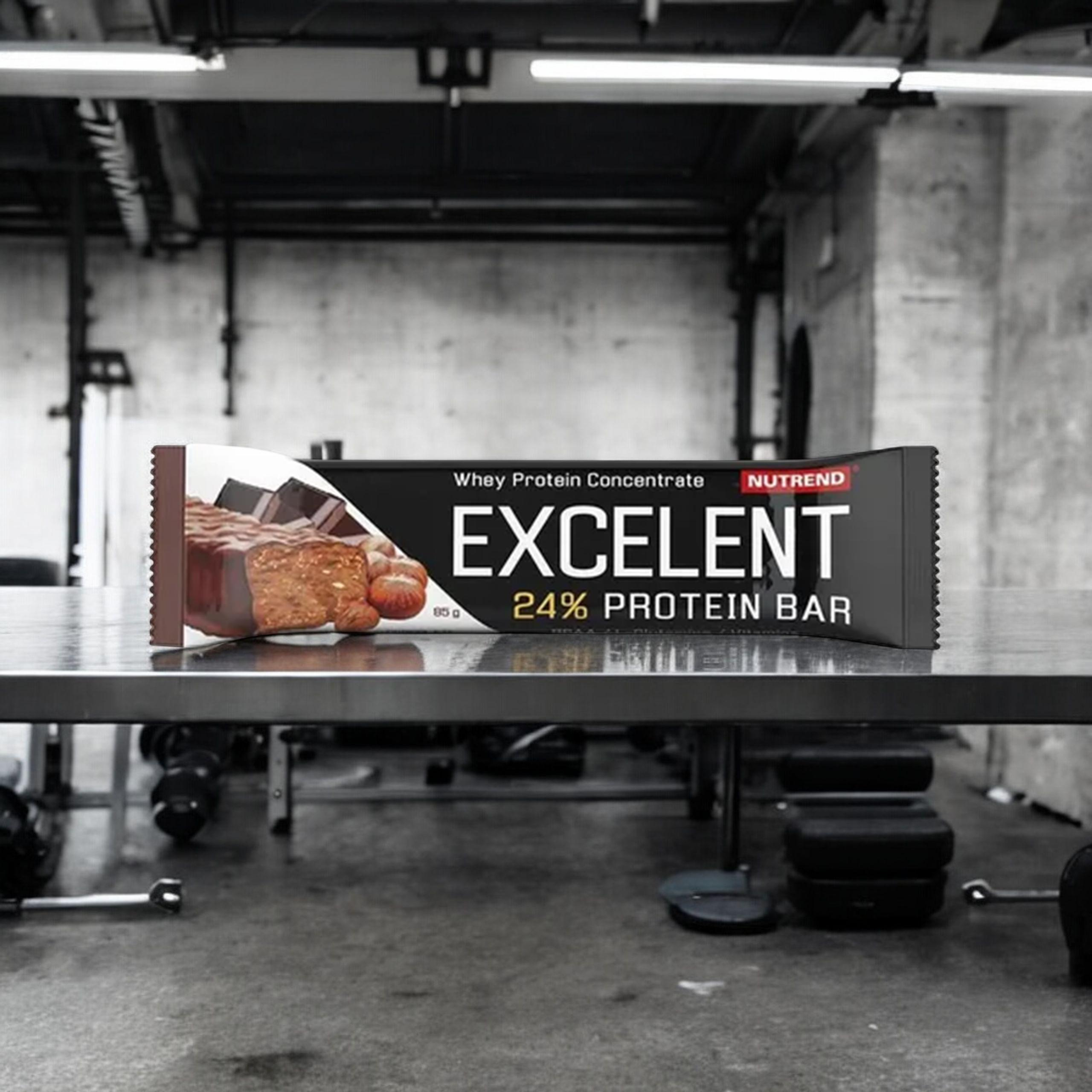 NUTREND Excelent Protein Bar - 85g - Proteinová tyčinka