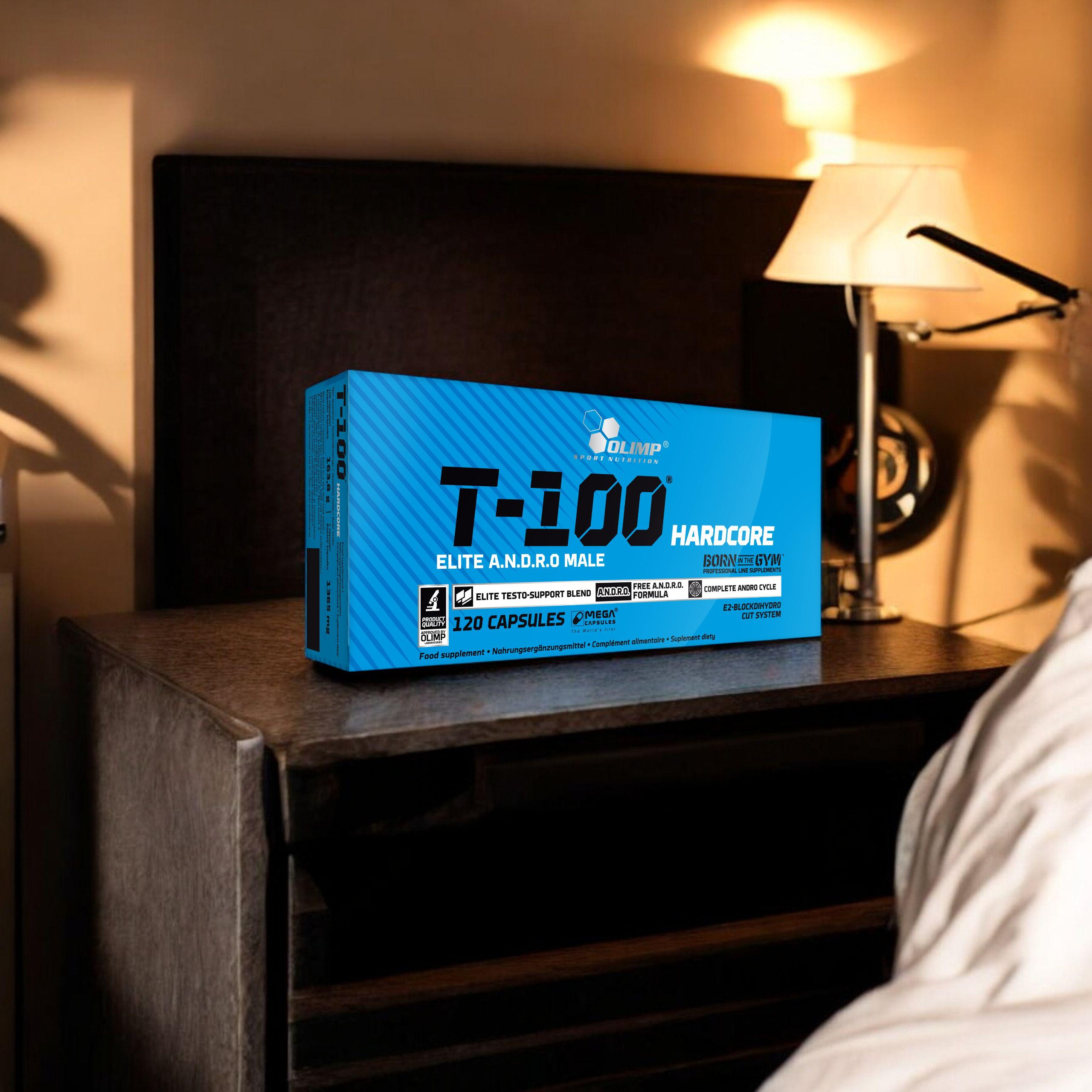 OLIMP T-100 Hardcore - 120caps