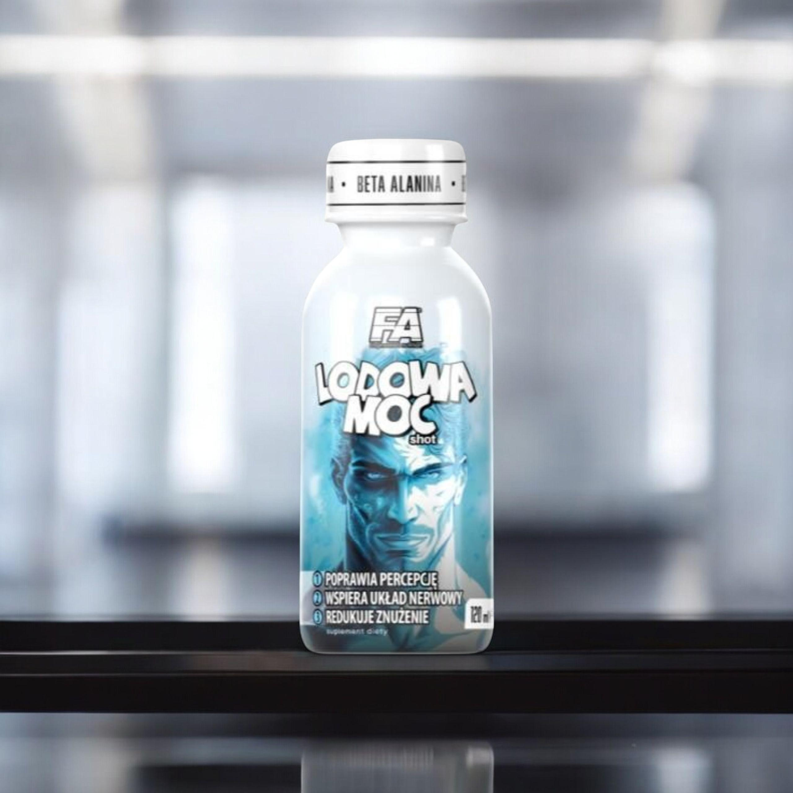 FITNESS AUTHORITY - Ledová Síla Shot - 12x 120ml - Citronový ledový čaj